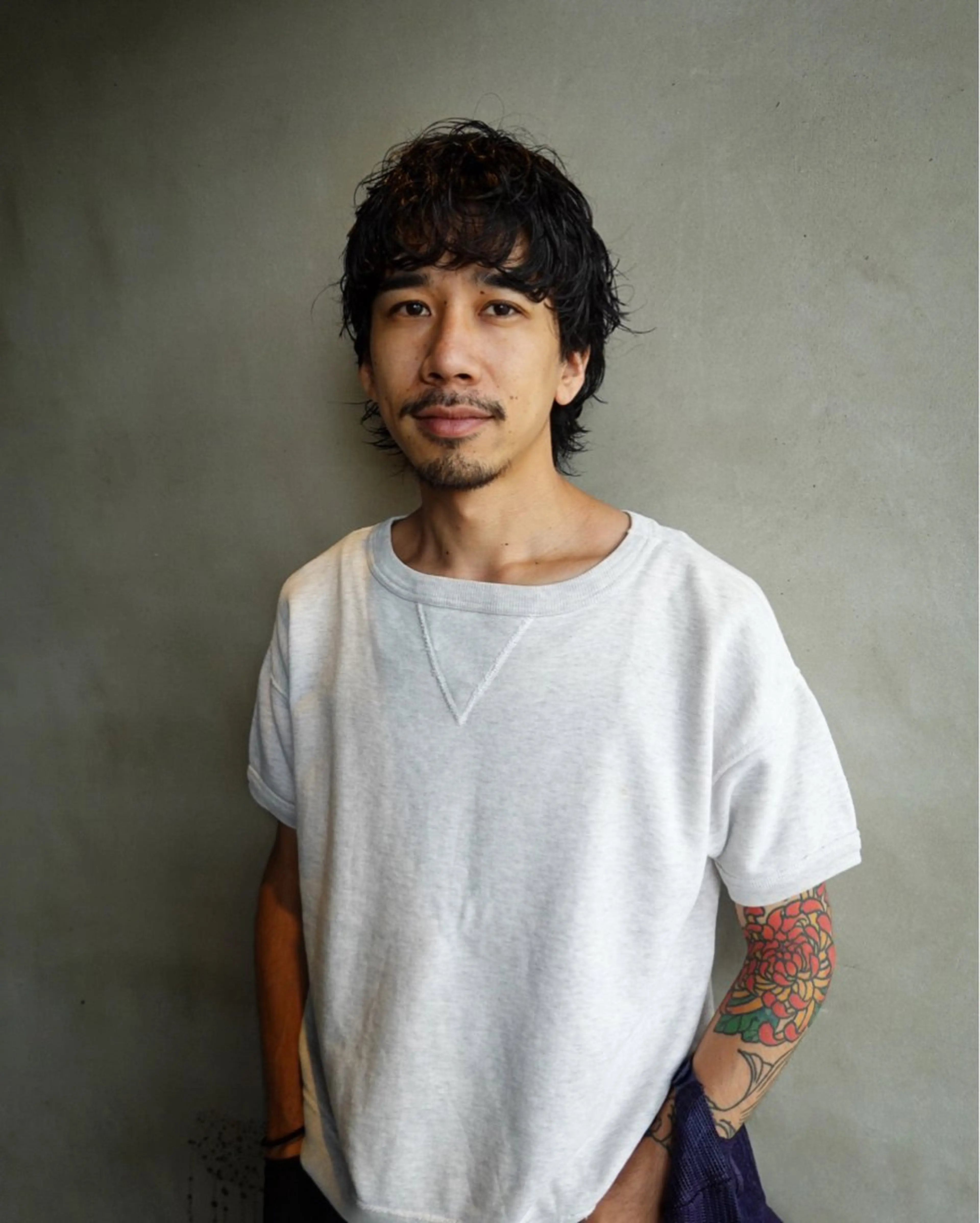 パーマ メンズ メンズカット/パーマ /ユアサシュンスケのヘアスタイル