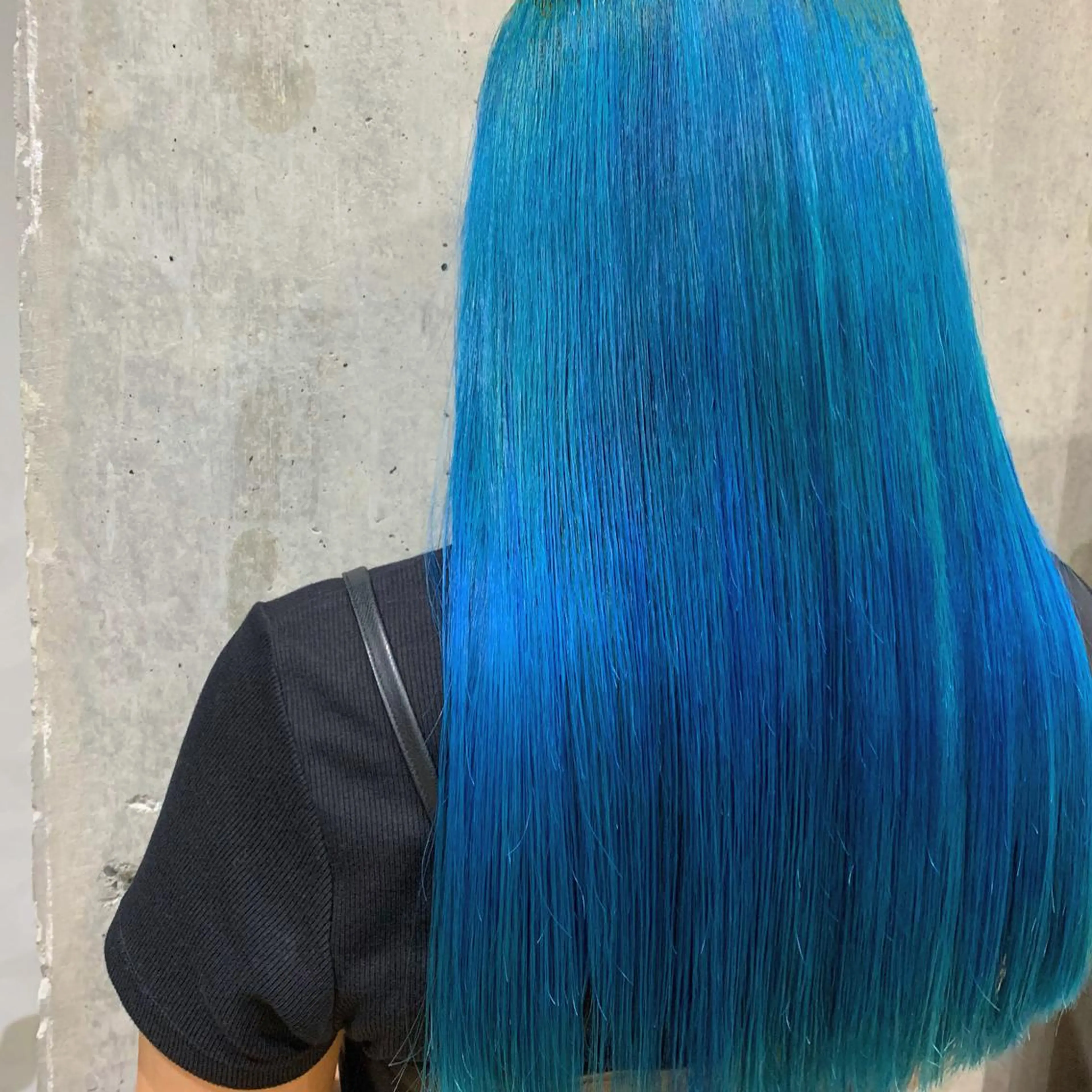 ロング カラー アッシュ アッシュグレー アッシュグレージュ バレイヤージュ ミストバング 韓国ヘア 🦋KIRA🦋のヘアスタイル