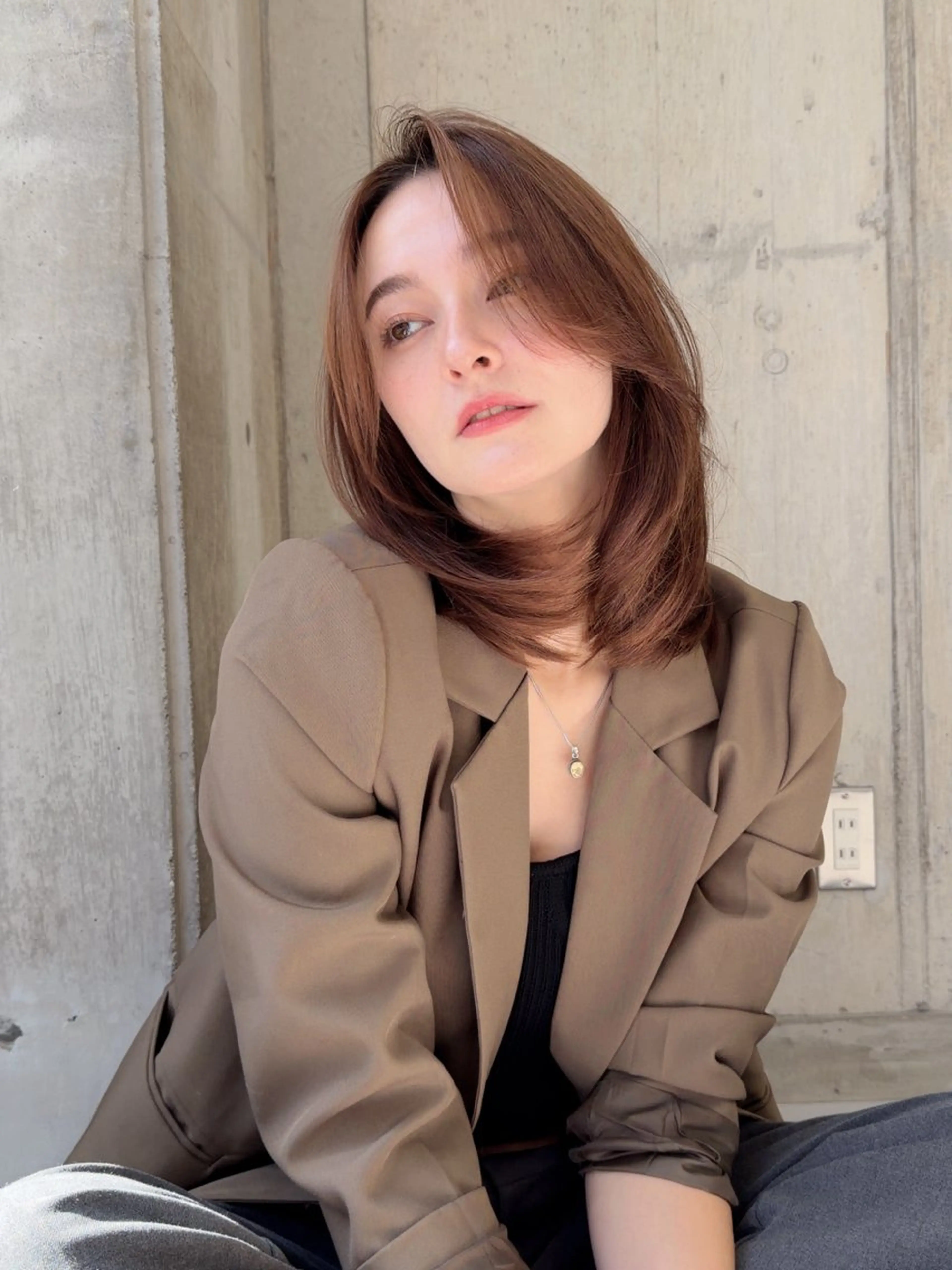 ミディアム ヘアカラー トリートメント 廣瀬双葉 トップスタイリストのヘアスタイル