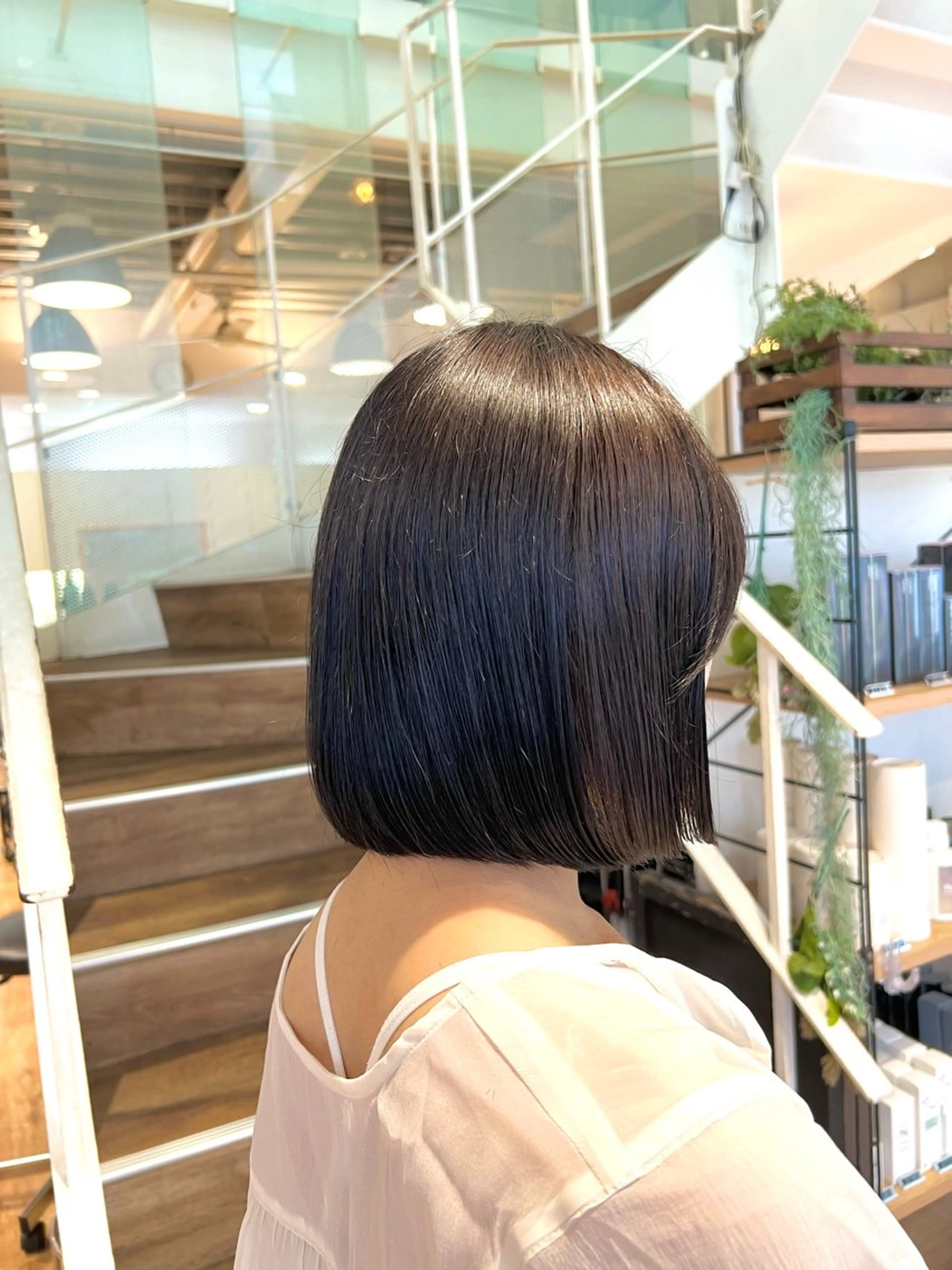 ミディアム ボブ インナーカラー♡ Nanakoのヘアスタイル