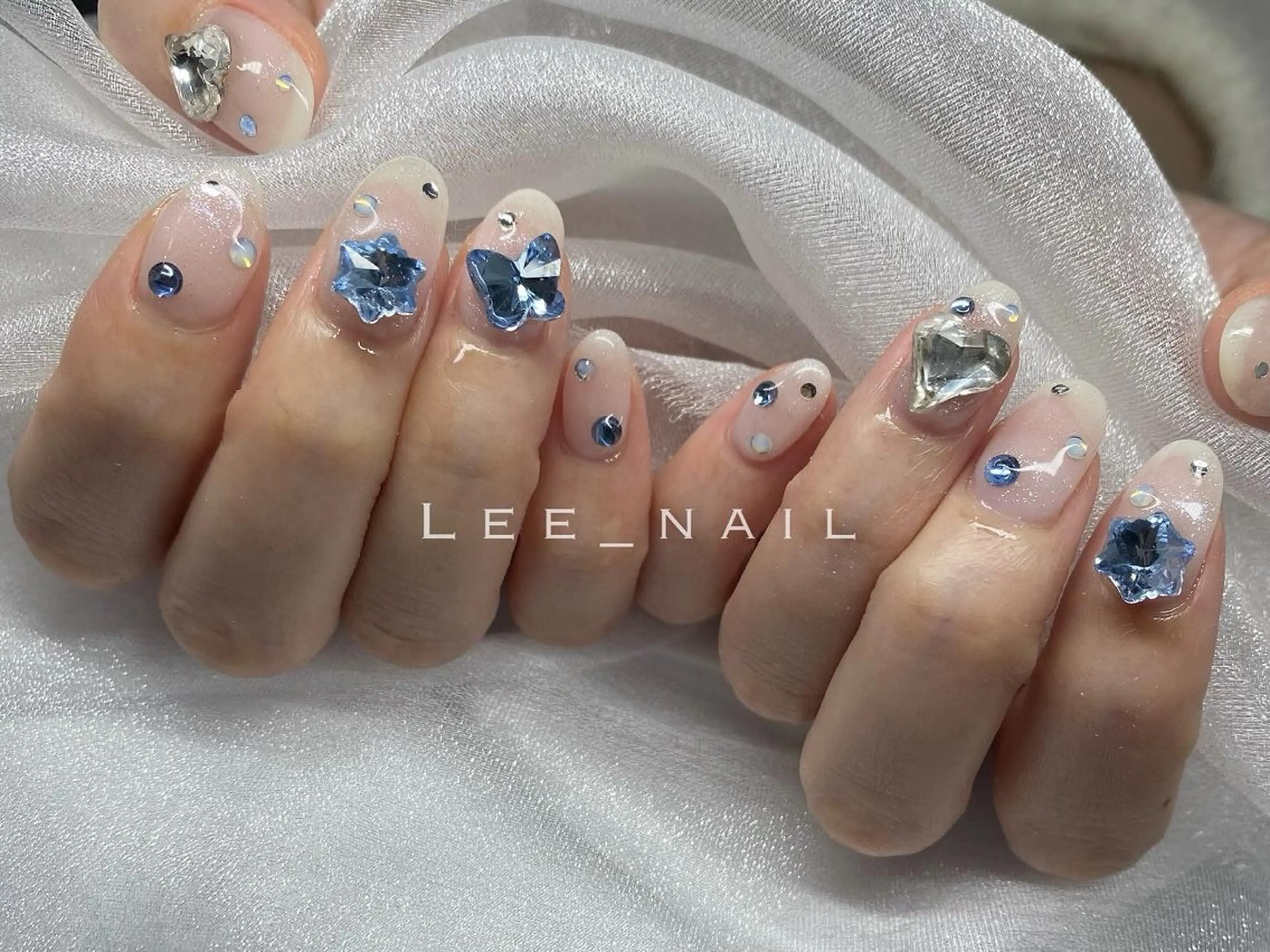 ネイル ワンホンネイル ハンドネイル Lee_ nailのネイルデザイン