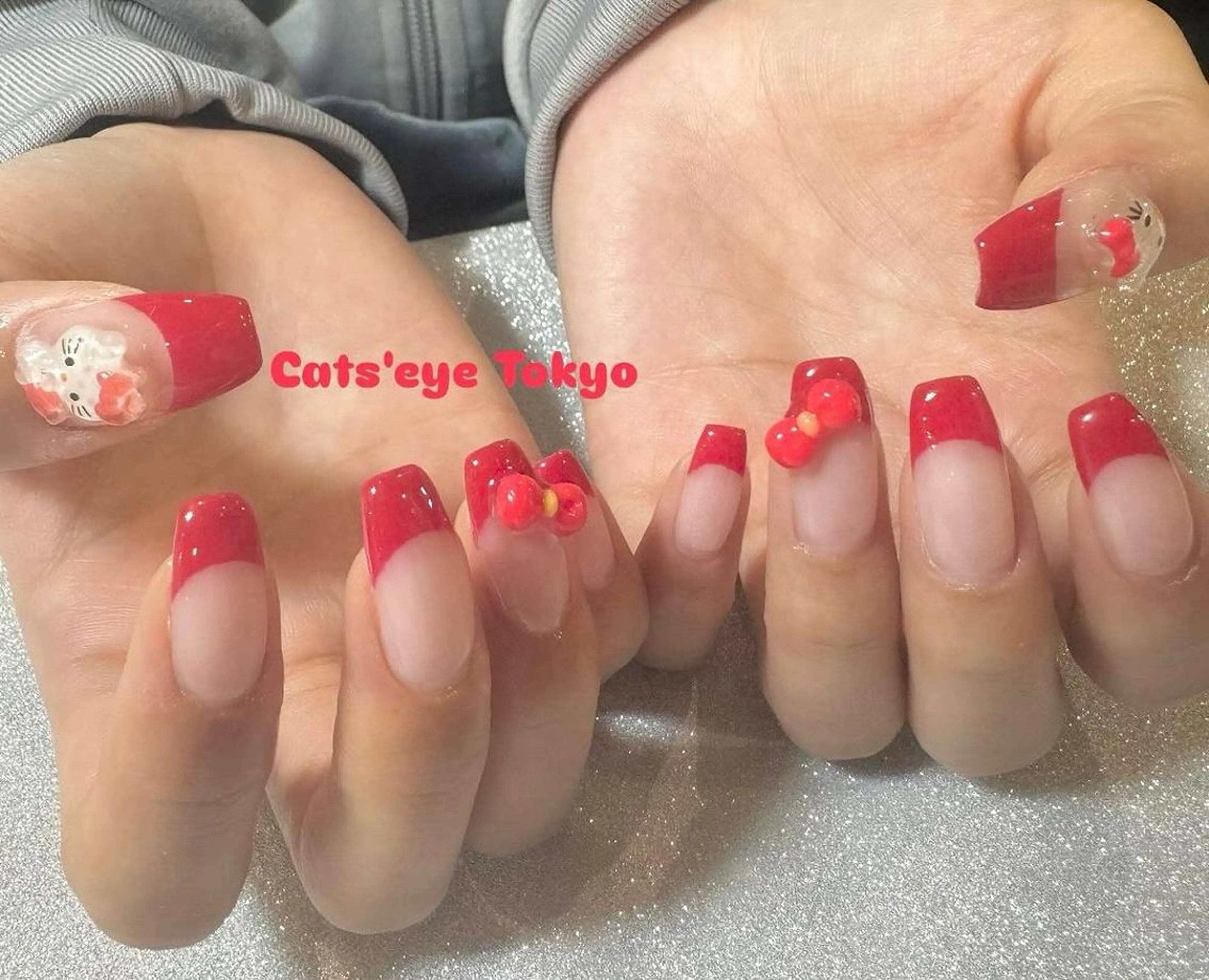 ネイル アートネイル フレンチネイル ジェルネイル マグネットネイル ミラーネイル Cat's eye TOKYO 新宿店のネイルデザイン