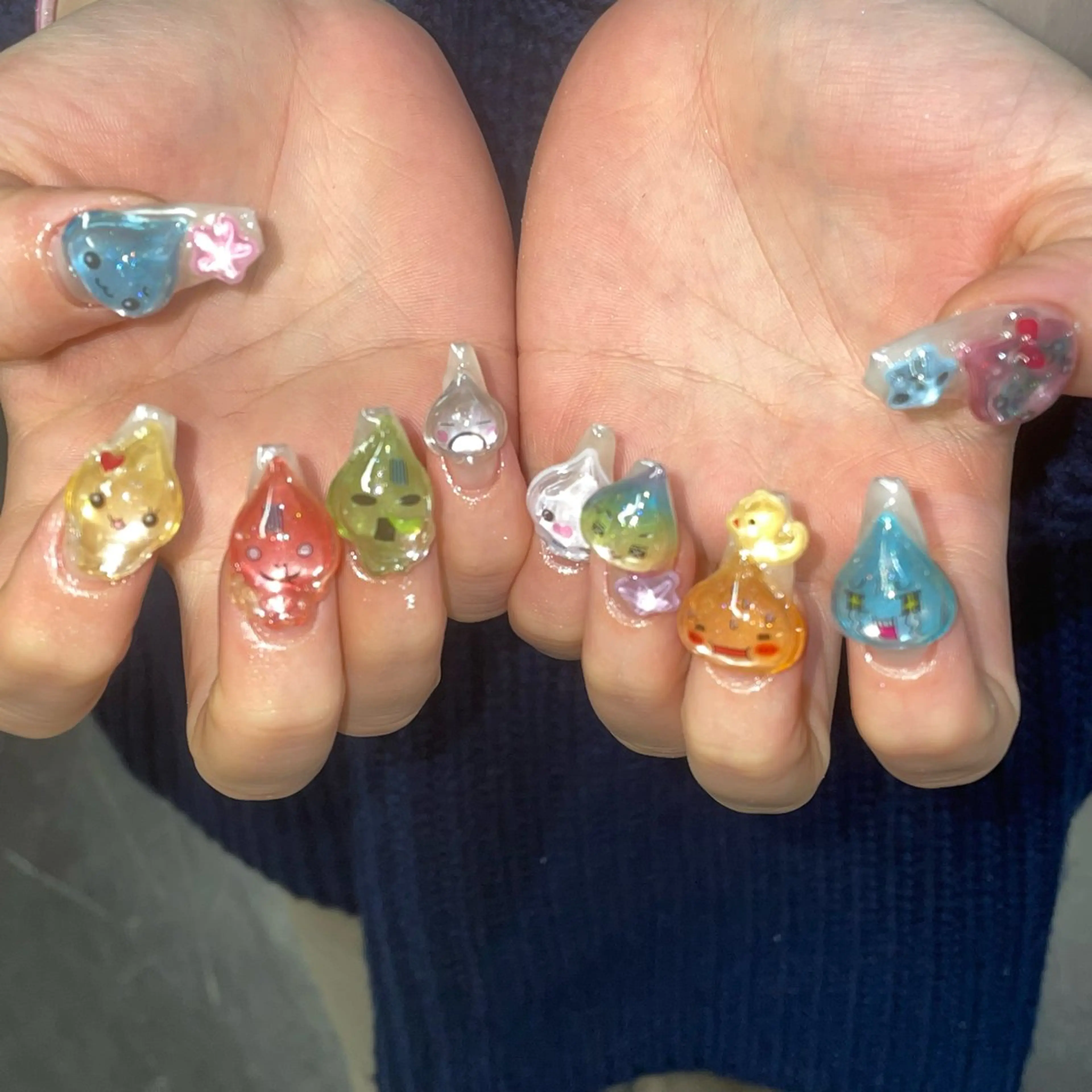 ネイル 持ち込み ハンドネイル Ada立川店🫧宮田 美桜のネイルデザイン