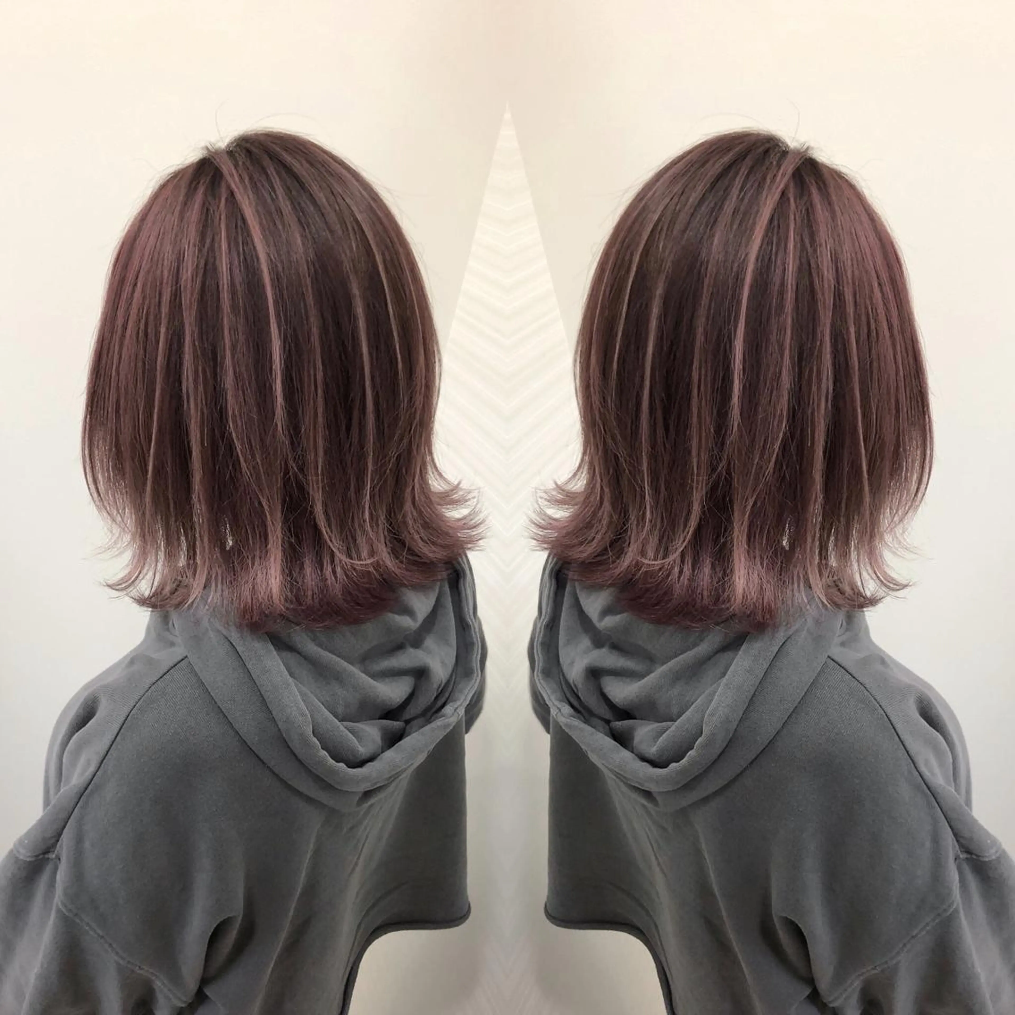 ミディアム レイヤーカット 得能 雅人のヘアスタイル