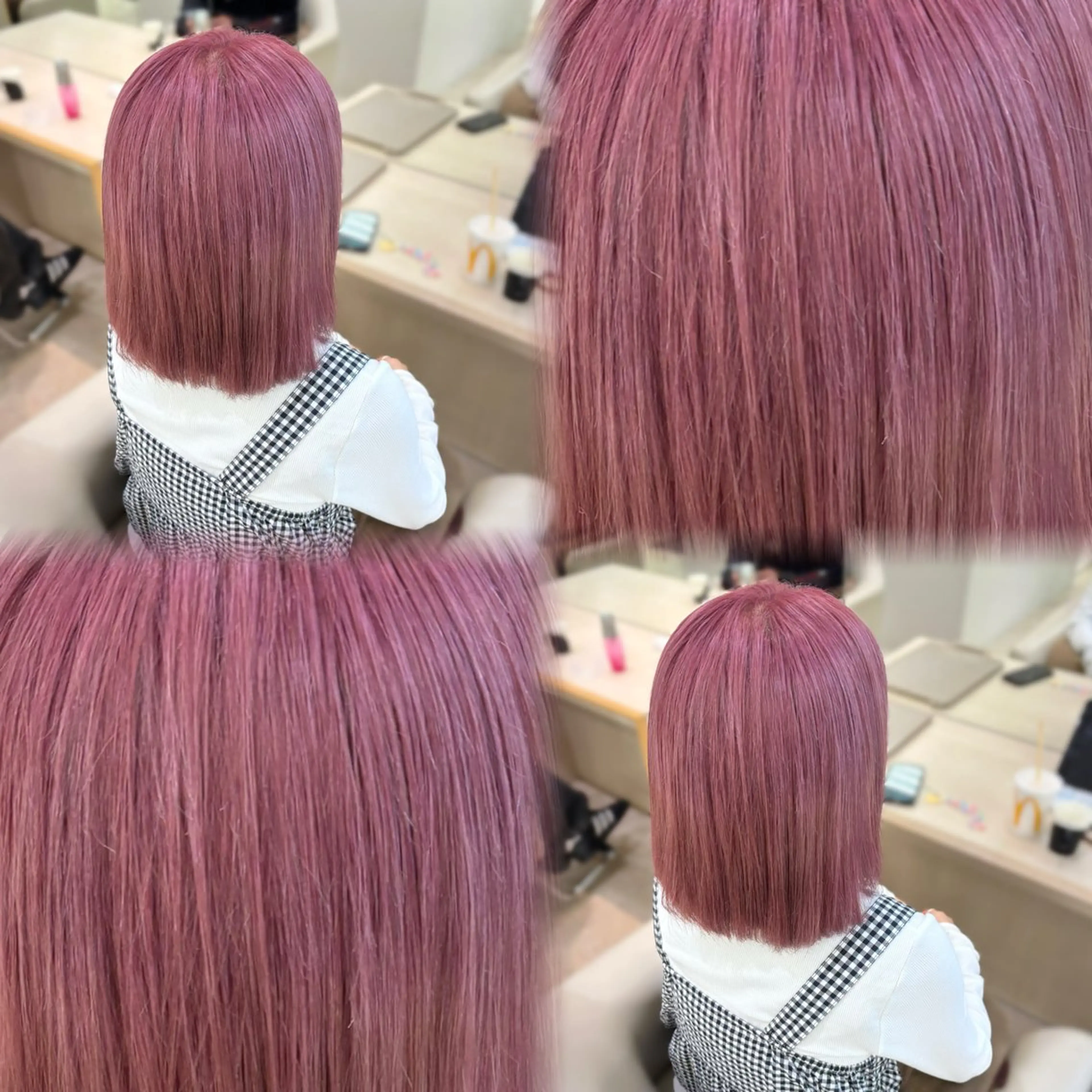 ミディアム カット 髪質改善 ·˖Reika·˖✩のヘアスタイル