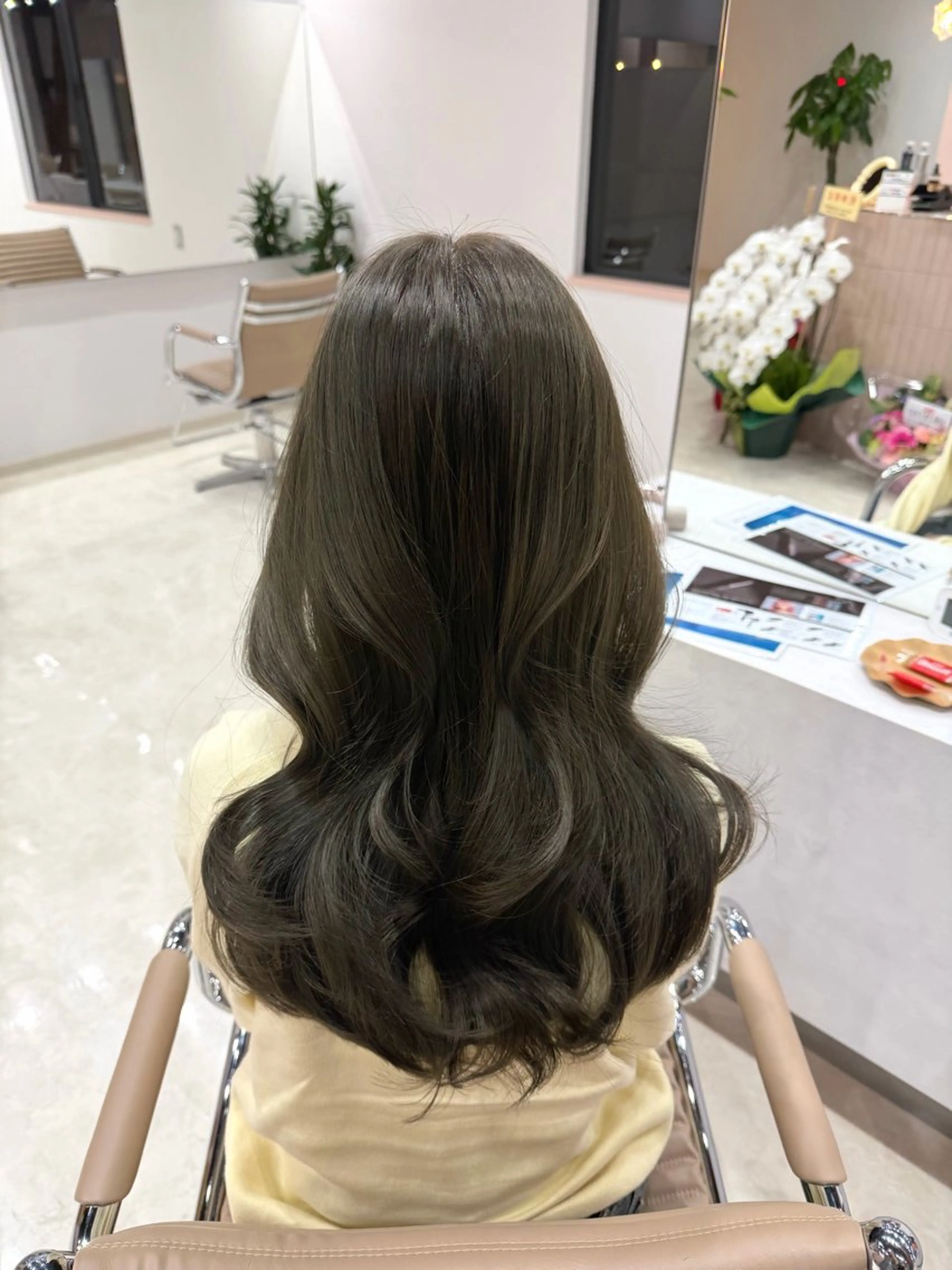 【🌿おすすめmenu🌿】カット➕高濃度水素ケアカラー➕外部補修2stepトリートメントの写真