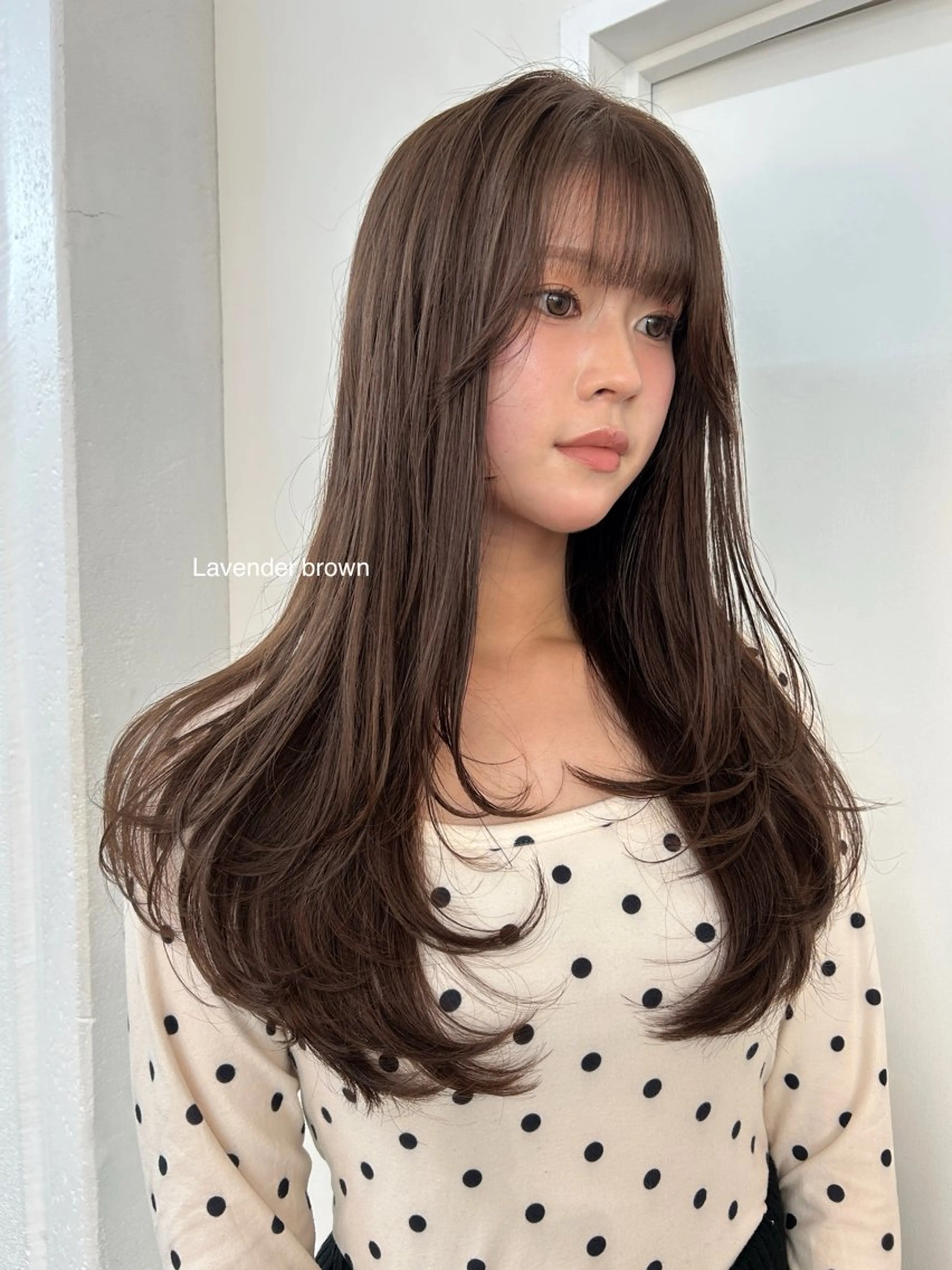 ロング レイヤーカット/ 透明感カラーmikuのヘアスタイル