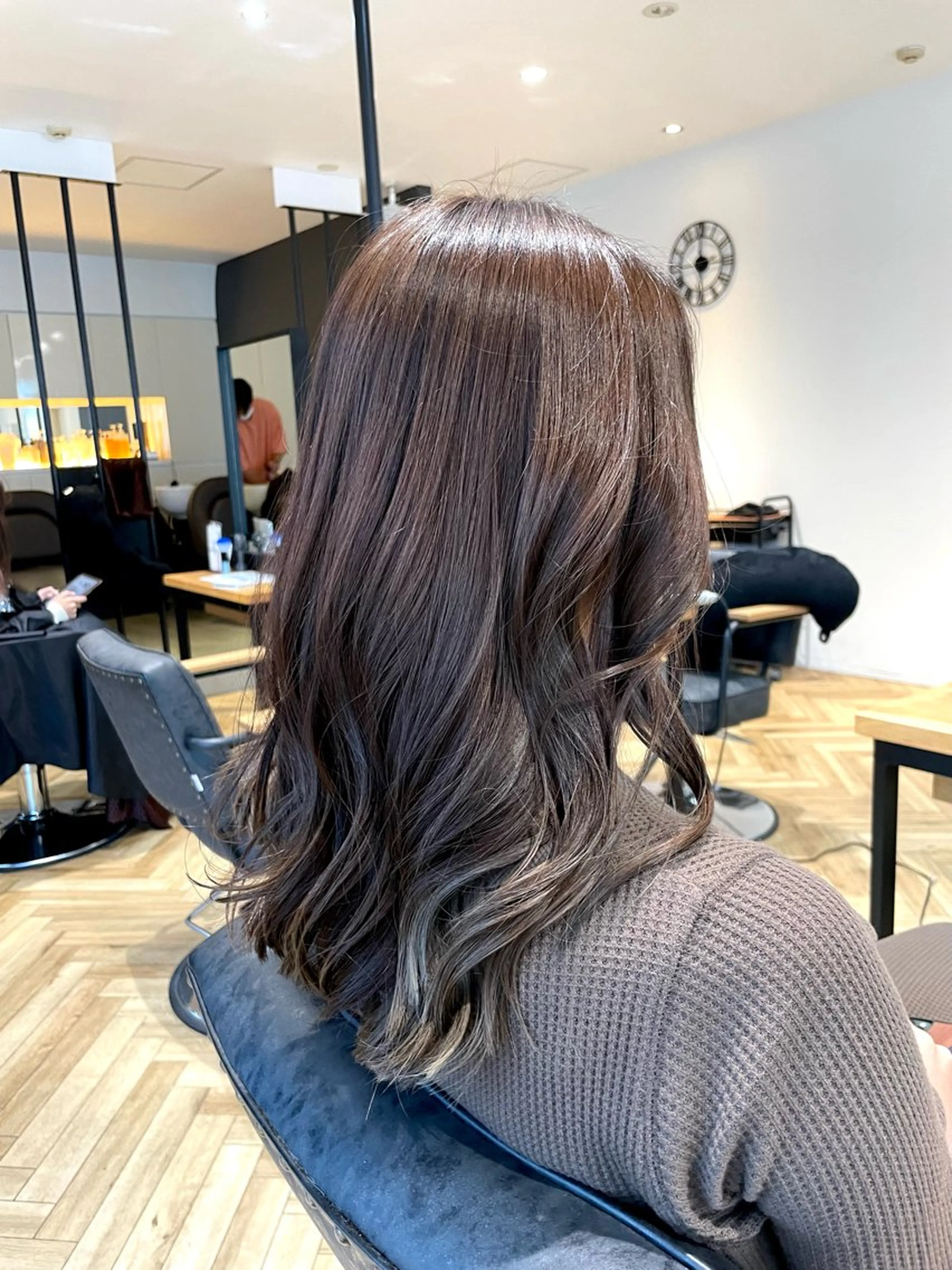 ロング カット ヘアカラー トリートメント 丹家 海人のヘアスタイル