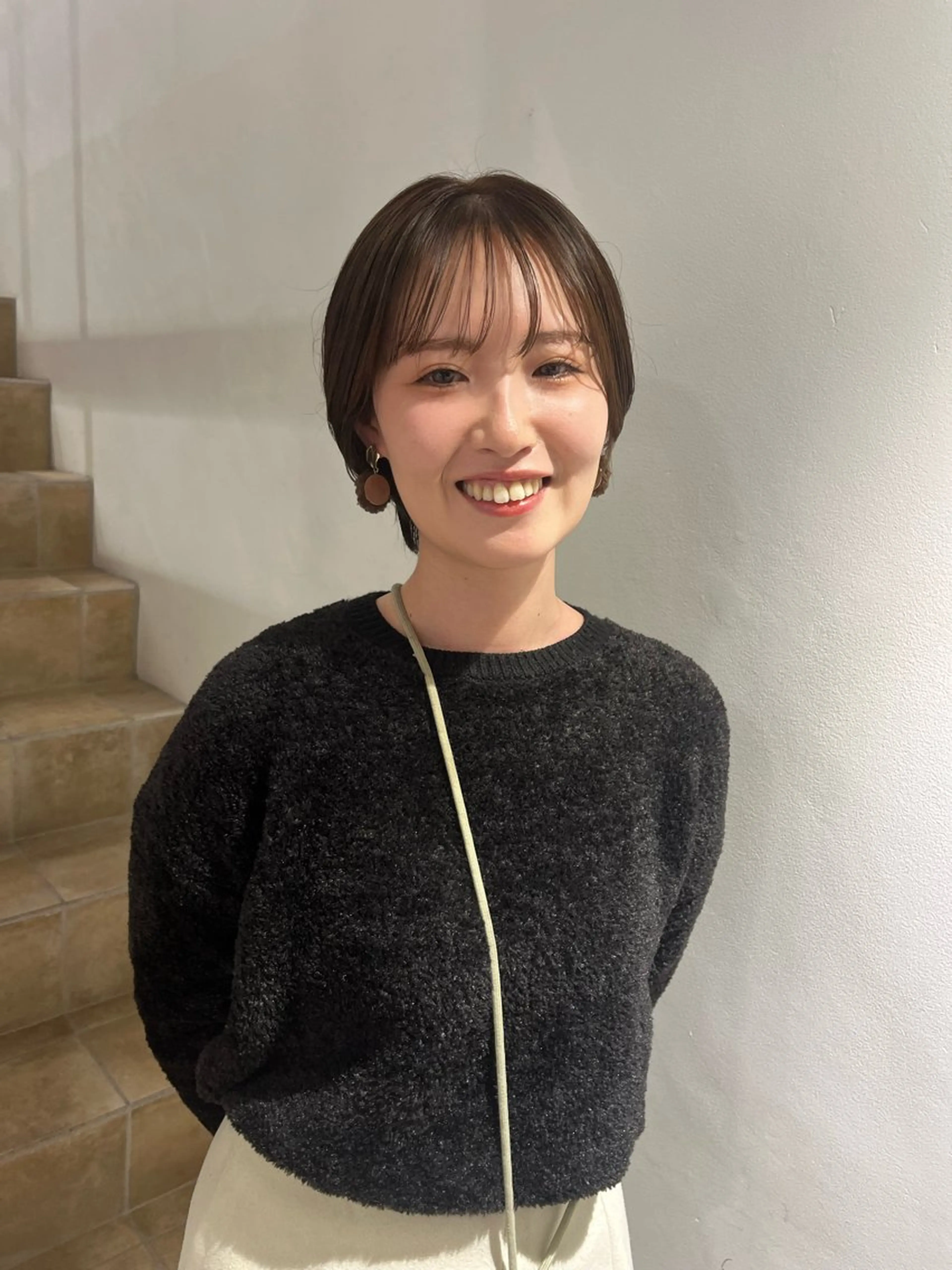 ショート buzz所属・岡田 陸のヘアスタイル