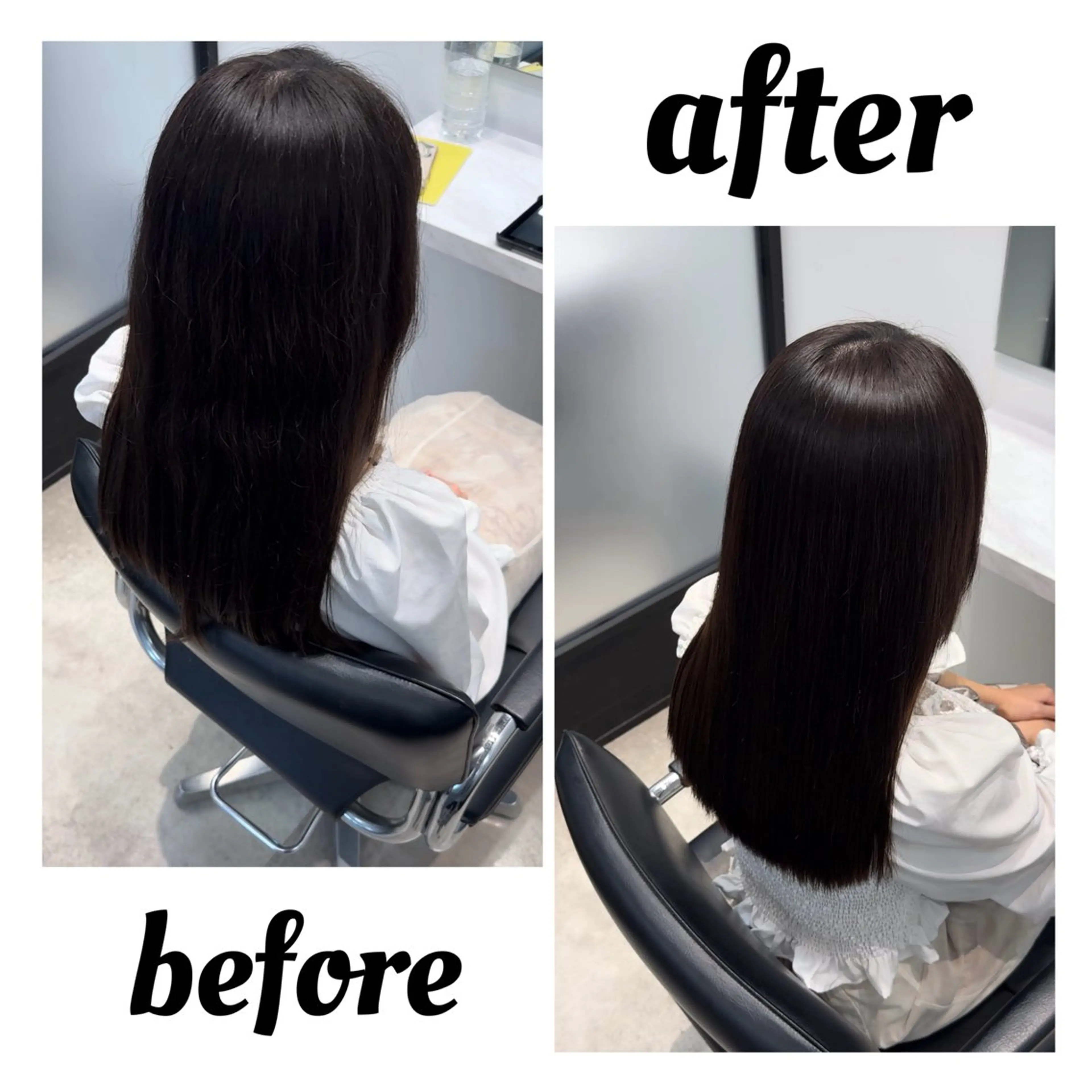 🌈縮毛矯正＋カット＋髪質改善ウルトワトリートメント🌈の写真