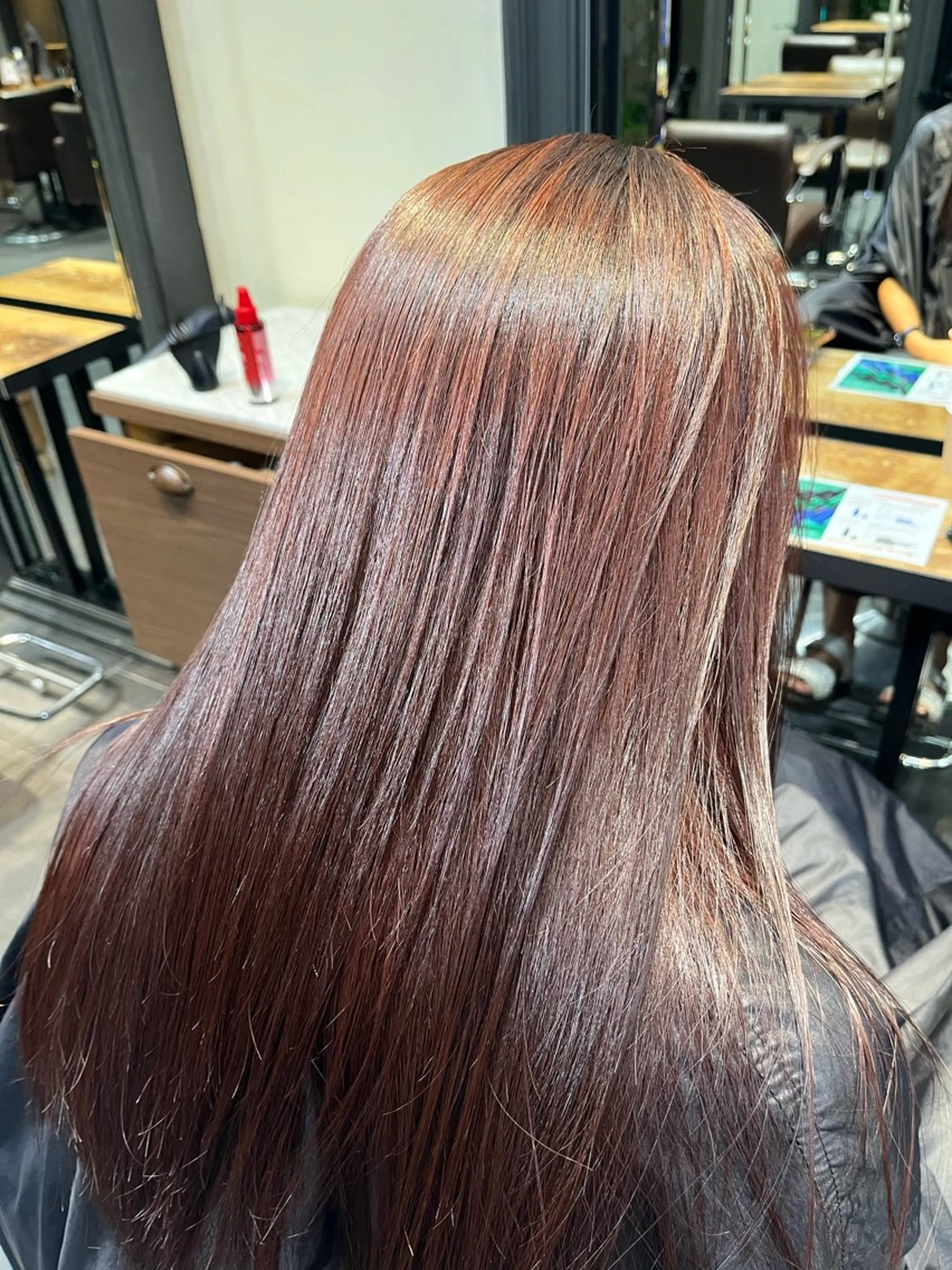 ロング 縮毛矯正 トリートメント MINX aoyama所属・レイヤーカット/ 管原久遠のヘアスタイル