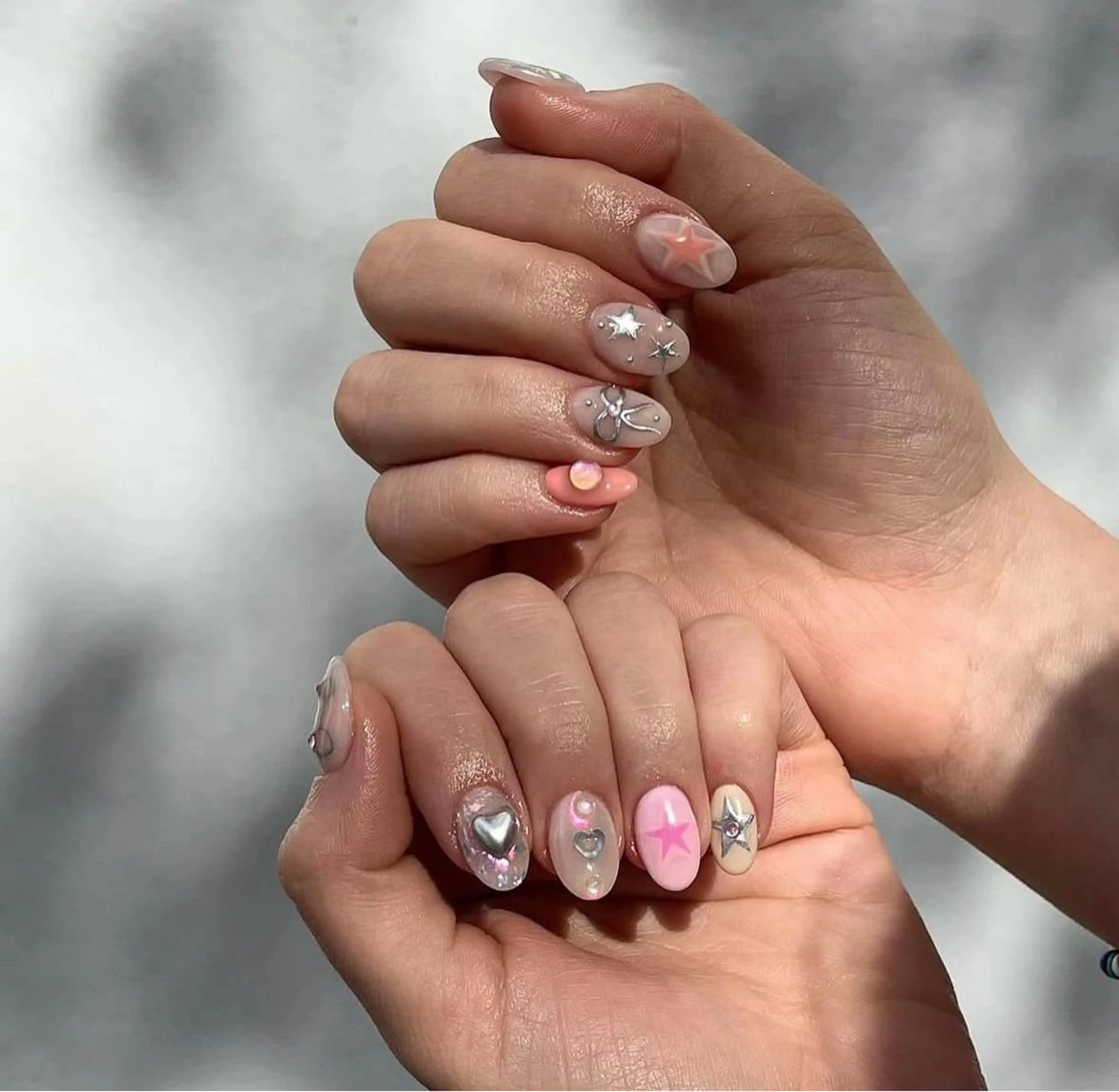 ネイル 長さ出し専門店 上野店サロンのネイルデザイン