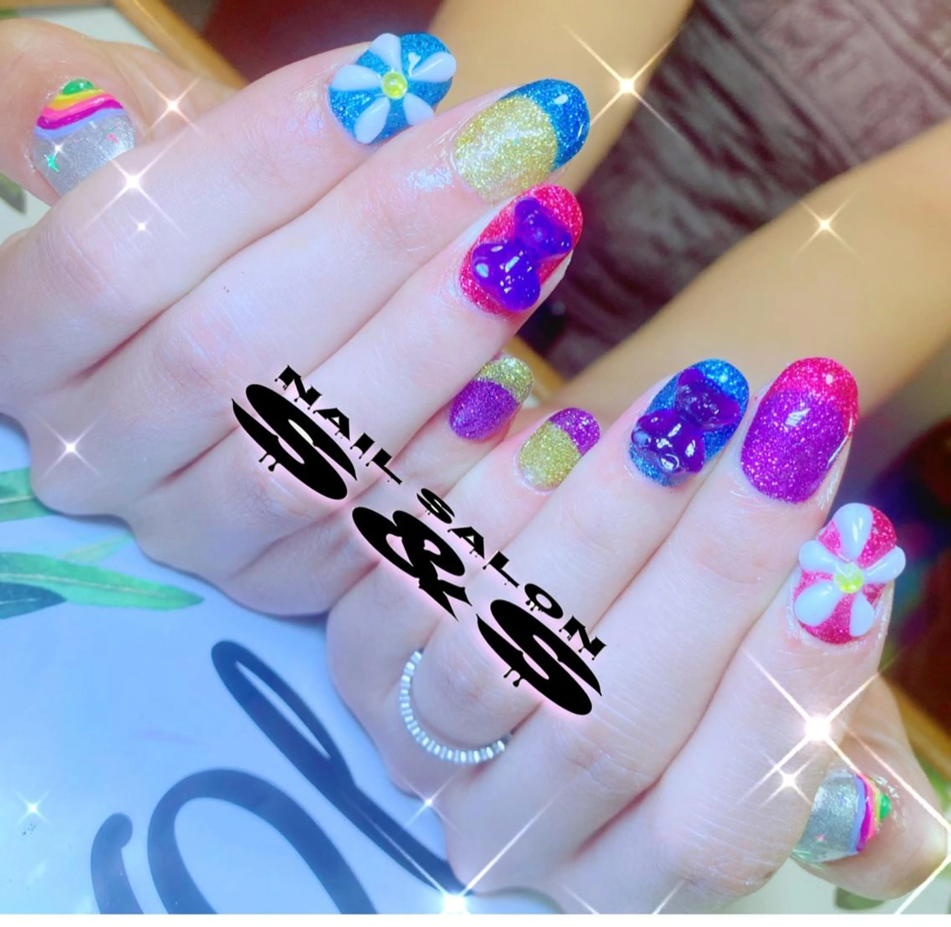 ネイル 長さ出し メンズネイル 持ち込み スカルプネイル S&S 村田小百合のネイルデザイン