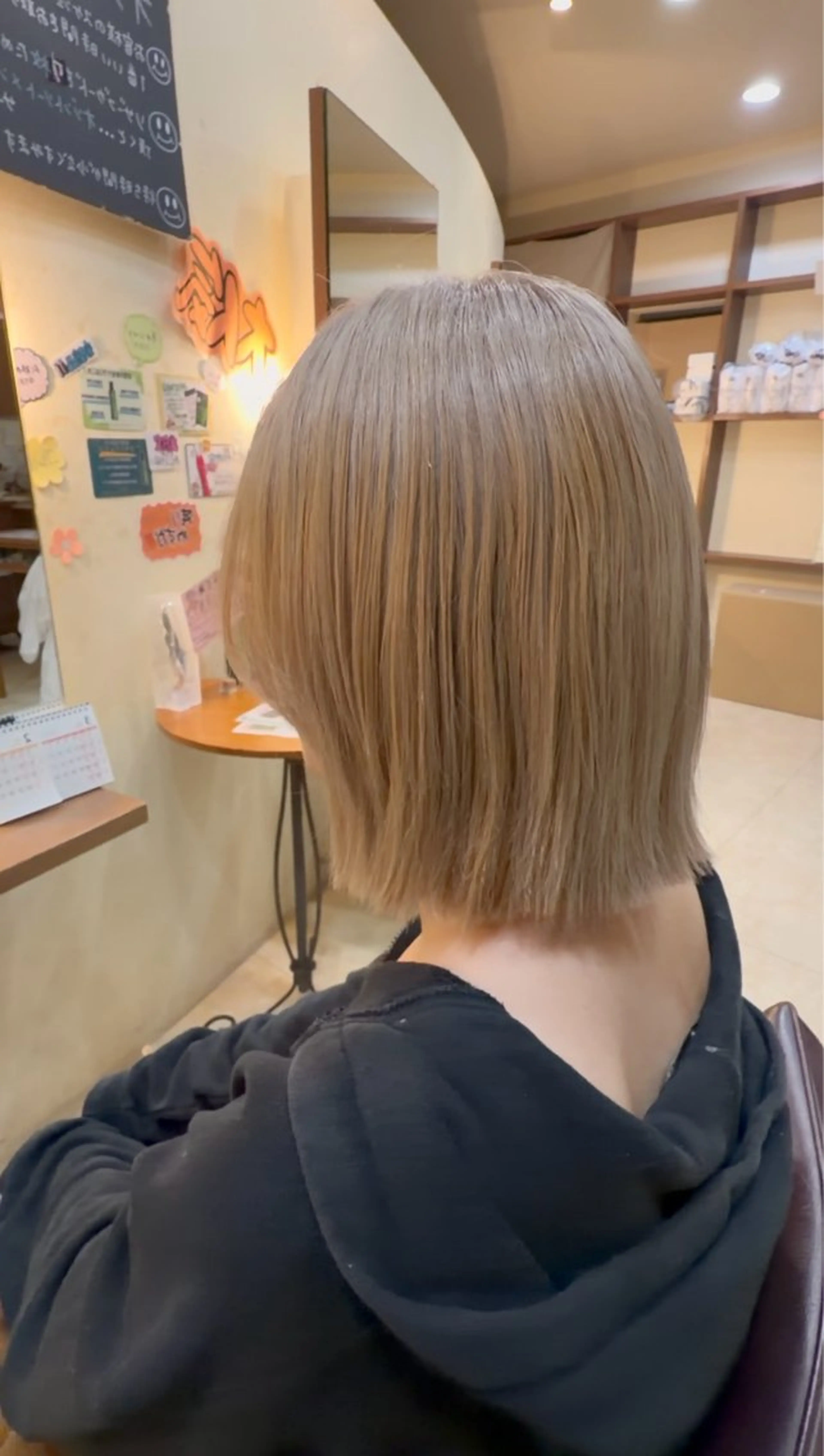 カラー ヘアカラー トリートメント hair&makeRIHGA所属・希優/ケアカラー /ハイトーンカラーのヘアスタイル