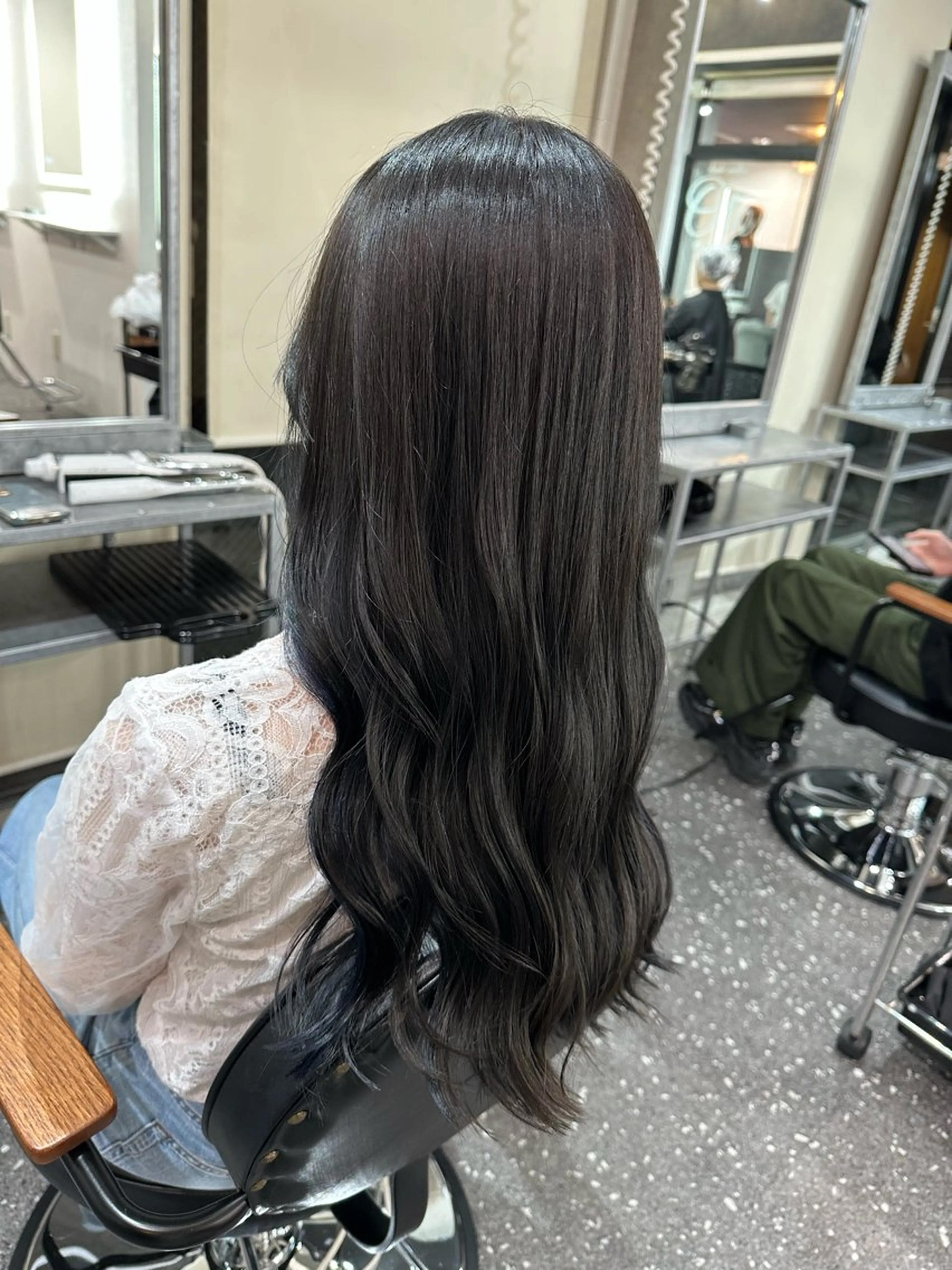 ロング カラー カット ヘアカラー トリートメント 髪質改善⭐️縮毛矯正 吉祥寺⭐️Rinaのヘアスタイル