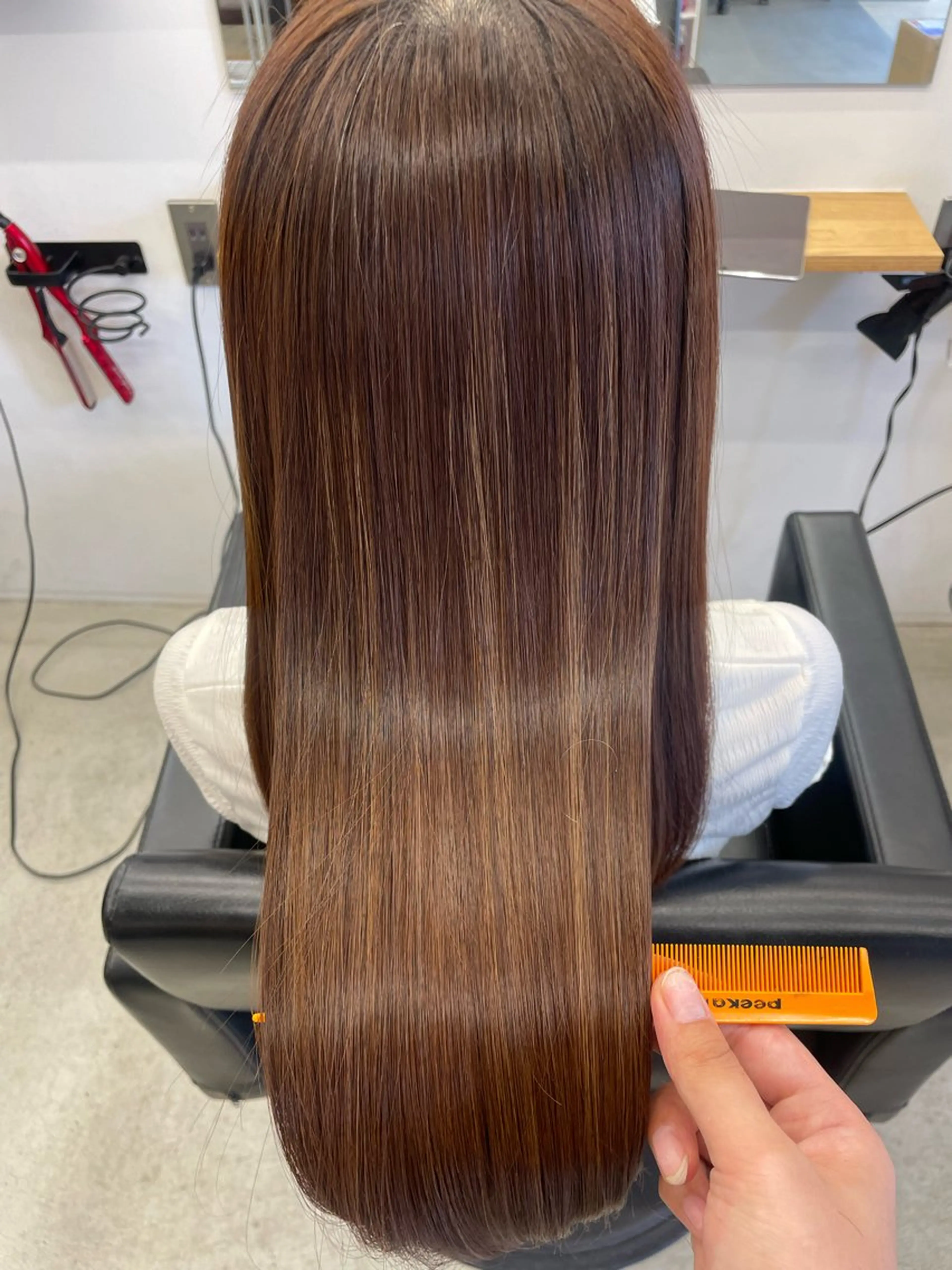 ロング 髪質改善 トリートメント 髪質改善/ハイライト /🌈瀧澤夕花のヘアスタイル