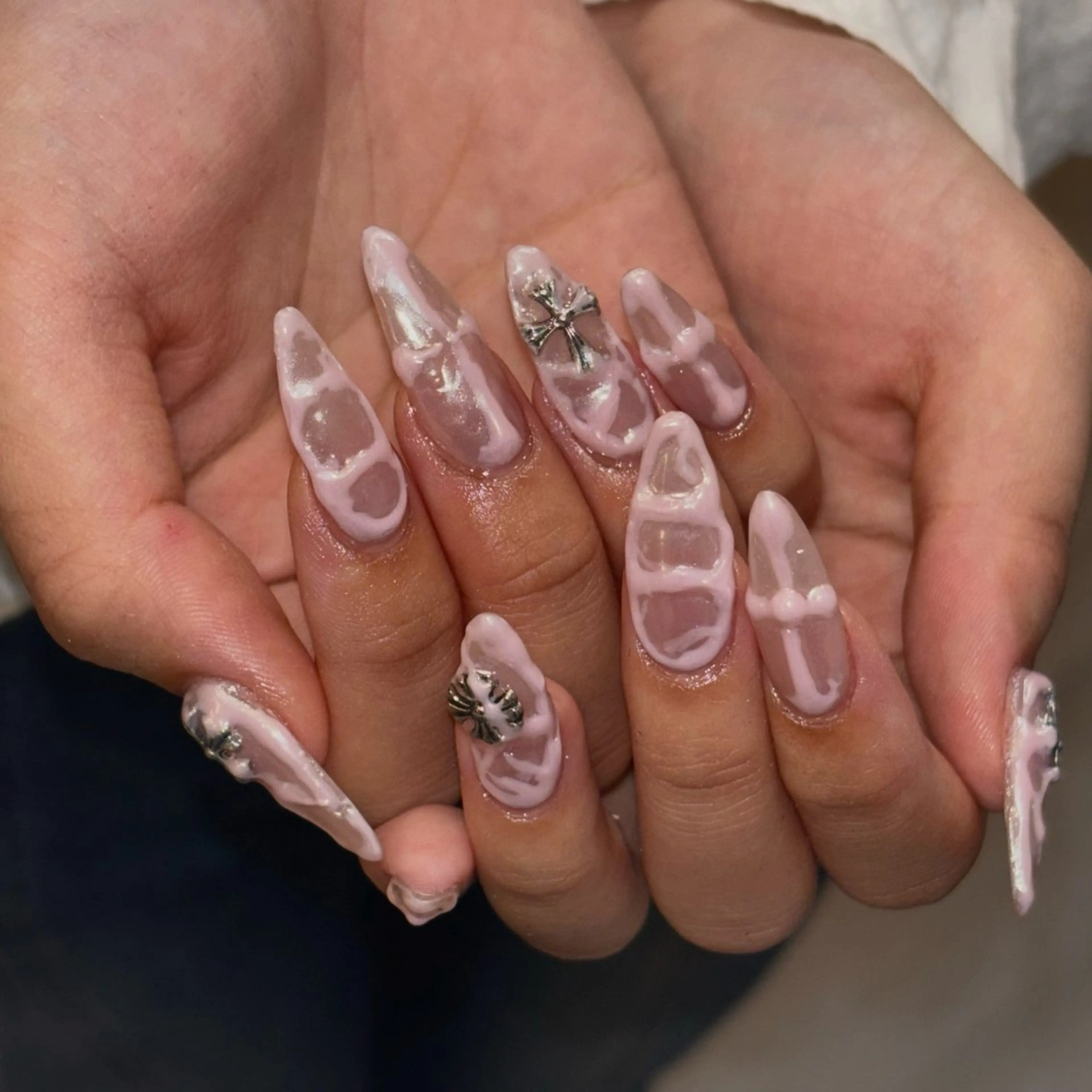 ネイル ハンドネイル 🌸yura🌸 ／ネイル／AO府中のネイルデザイン