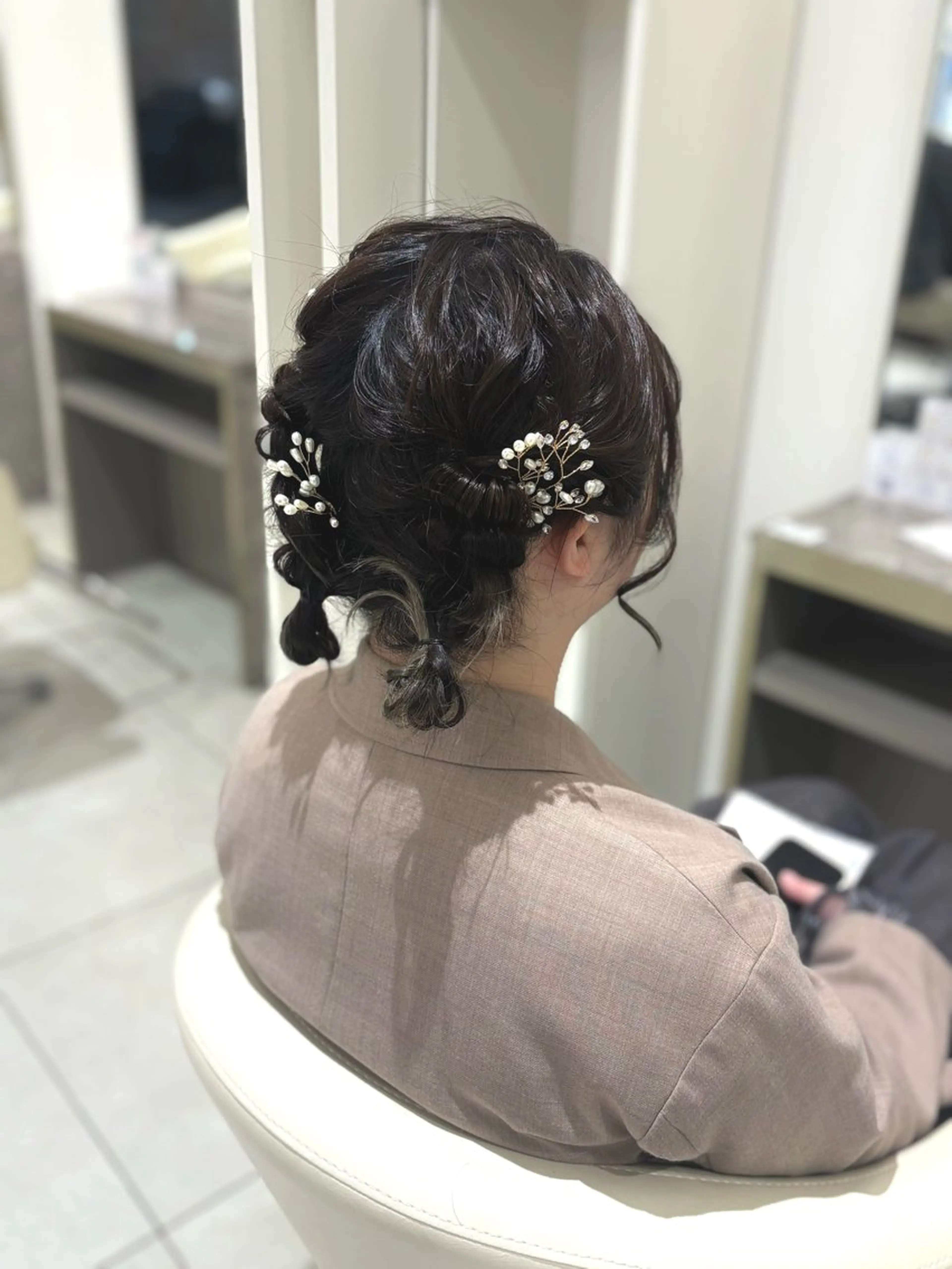 ヘアアレンジ 小板橋 菜月のヘアスタイル