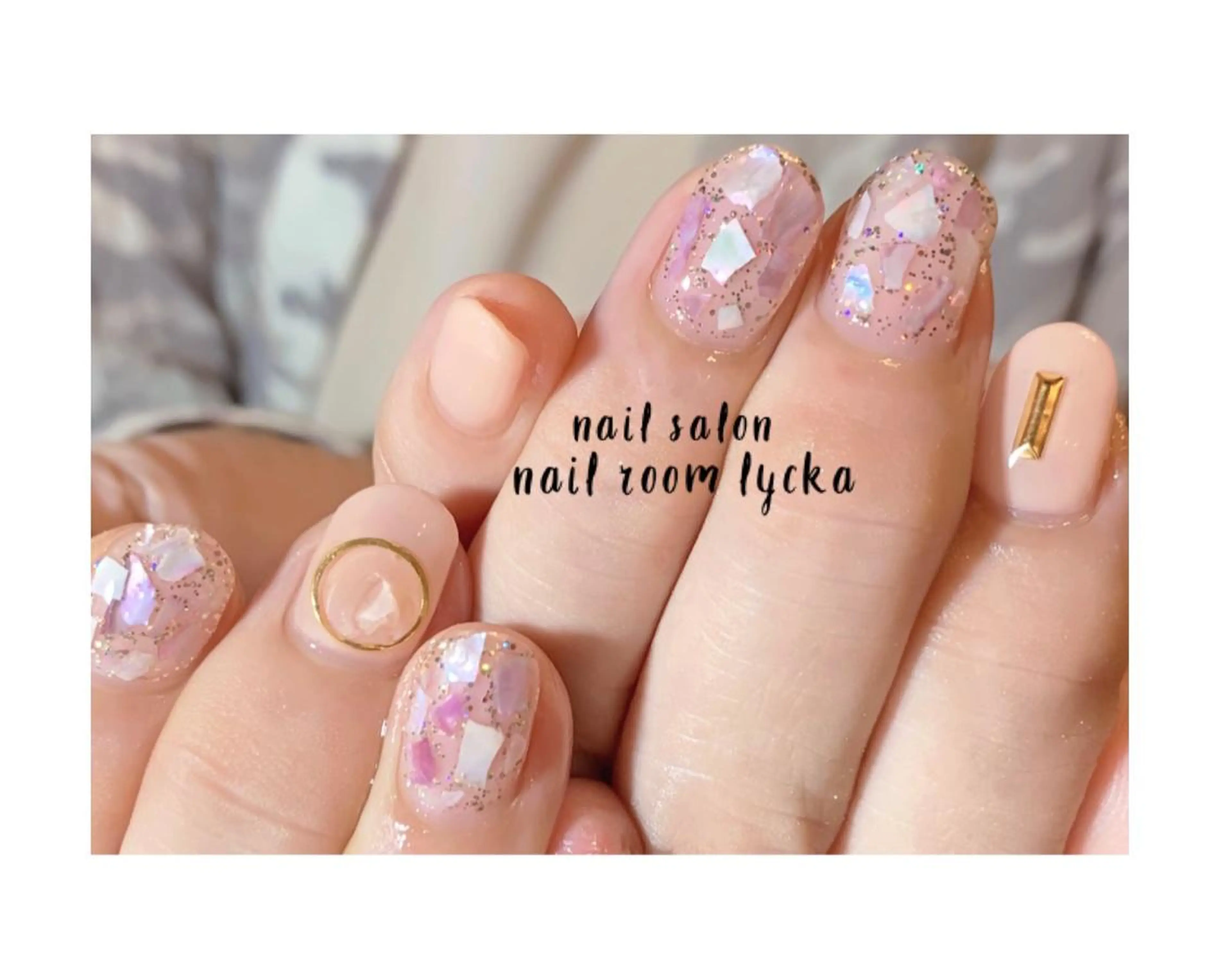 ネイル ﾈｲﾙﾙｰﾑﾘｯｶ 𝐦𝐚𝐲𝐮のネイルデザイン