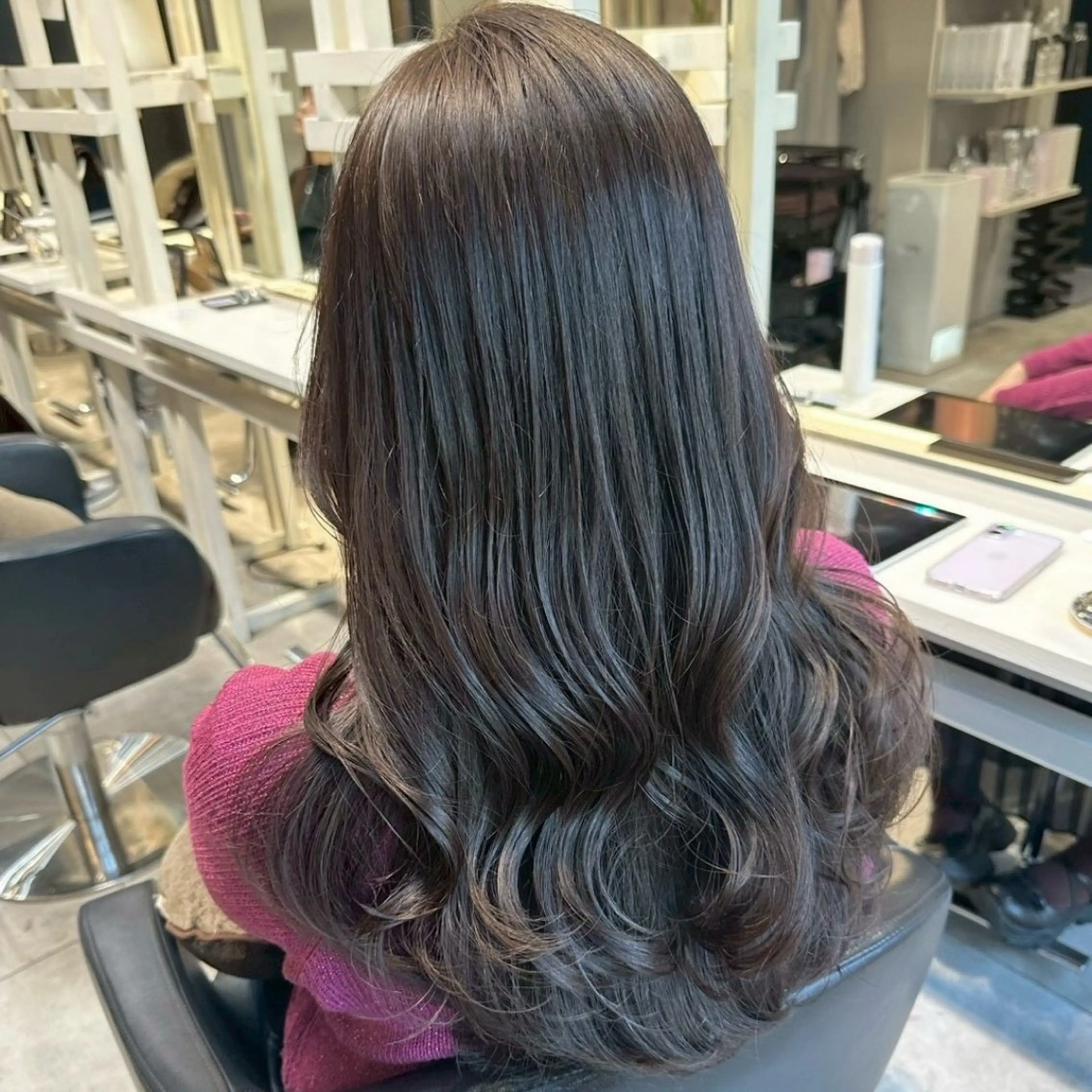 ロング カラー ヘアカラー トリートメント 🎀愛されモテ カラー🎀/moeのヘアスタイル