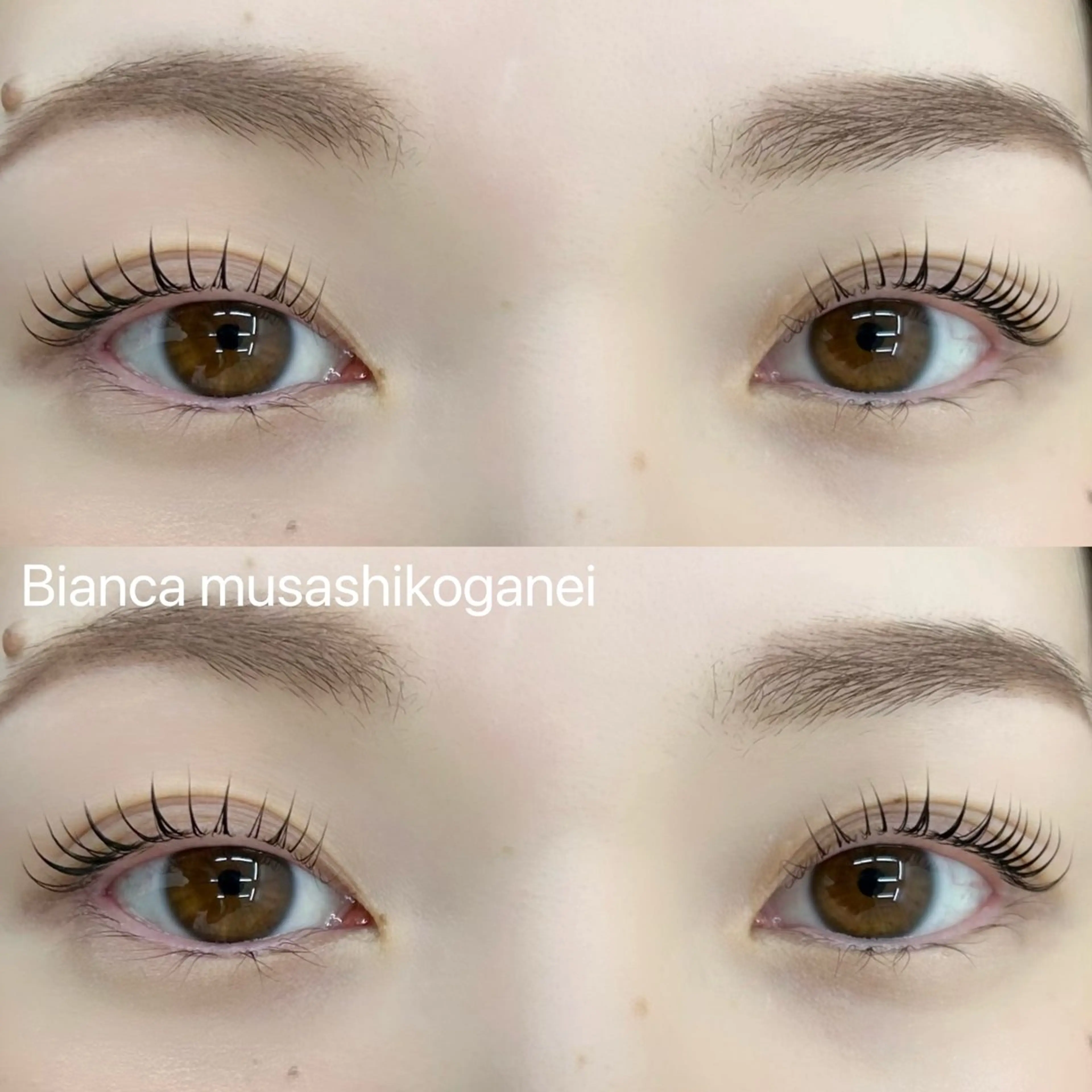 マツエク・マツパ Bianca 武蔵小金井　日暮のマツエク・マツパデザイン