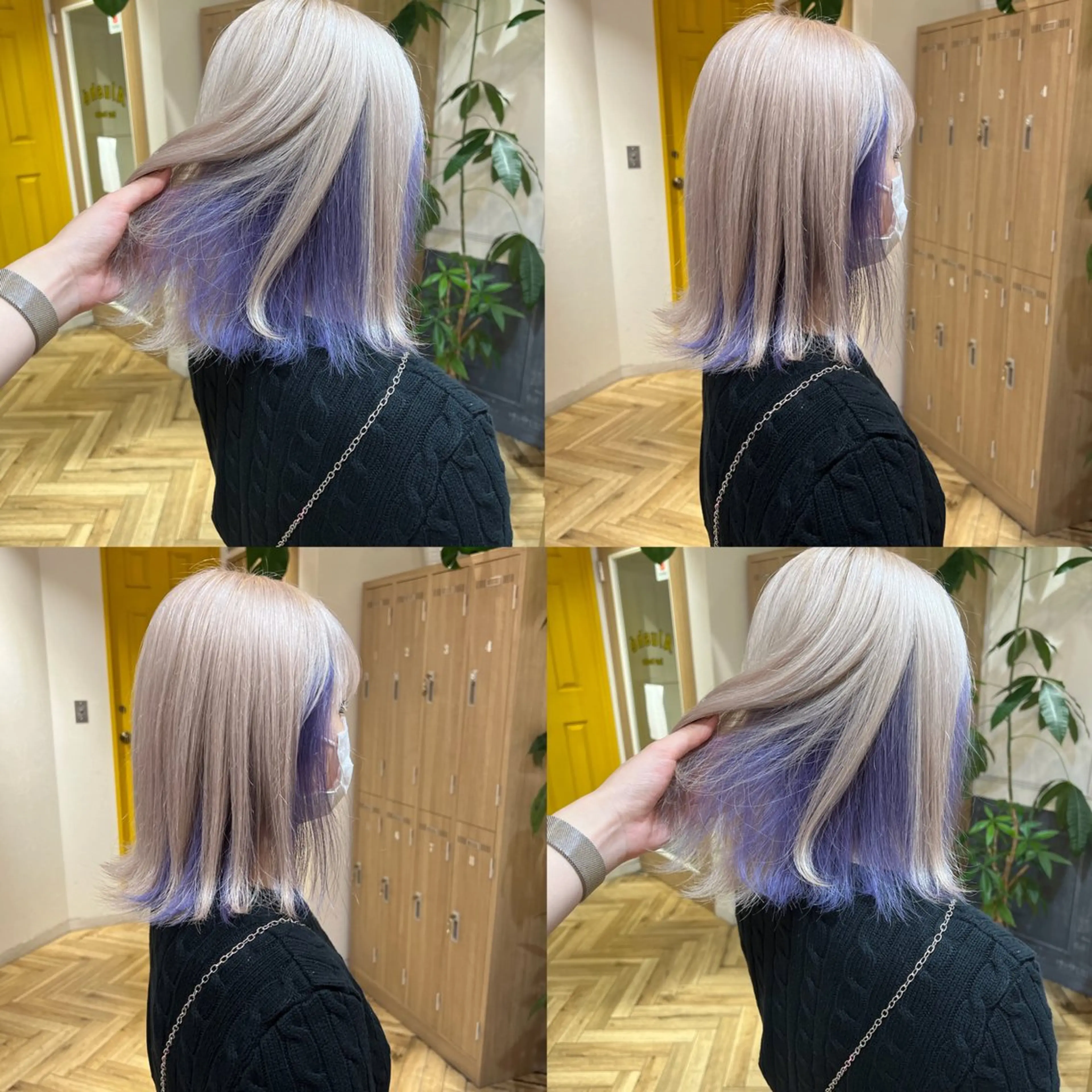 ミディアム 艶カラー/韓国顔周り 🎀mamiのヘアスタイル