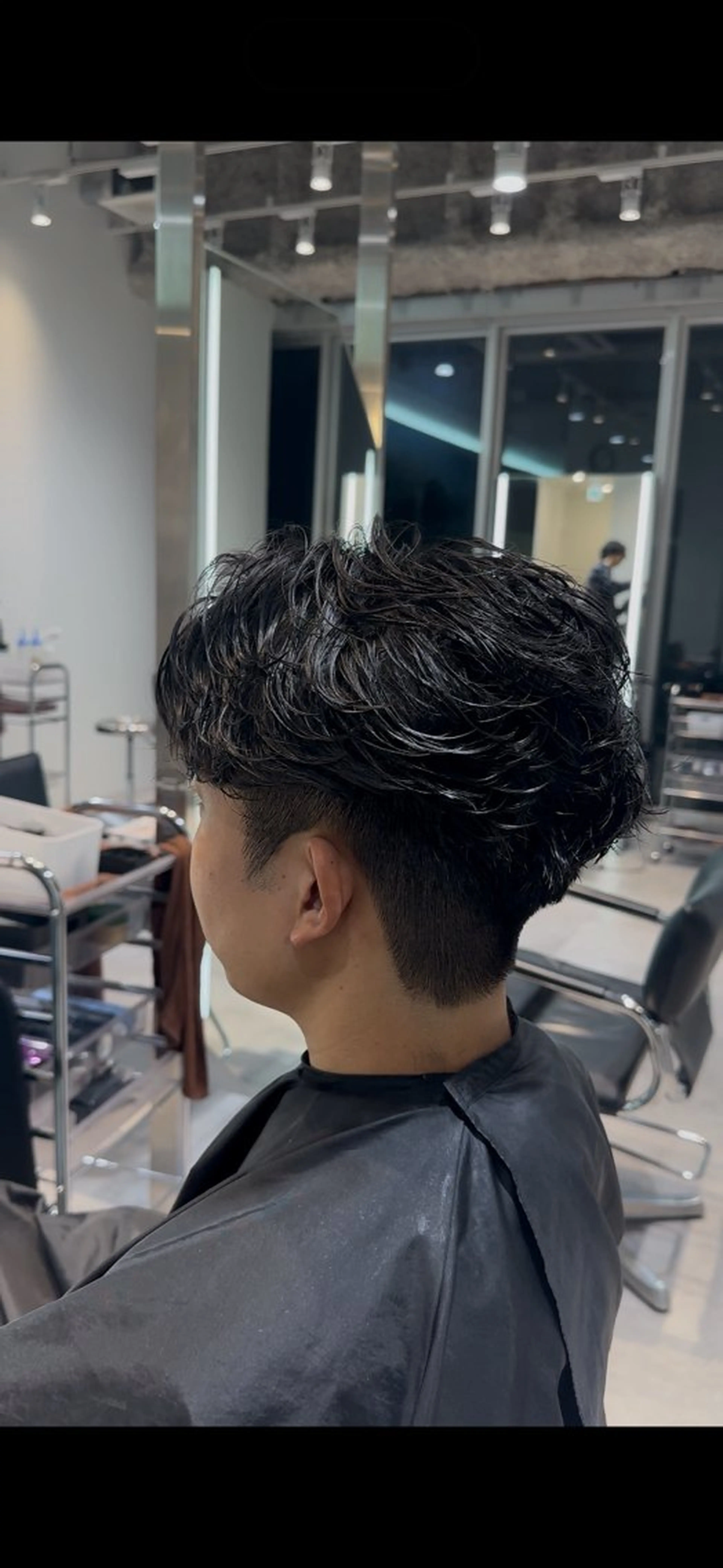 ショート パーマ 似合わせパーマ🔥 河浪  大智のヘアスタイル