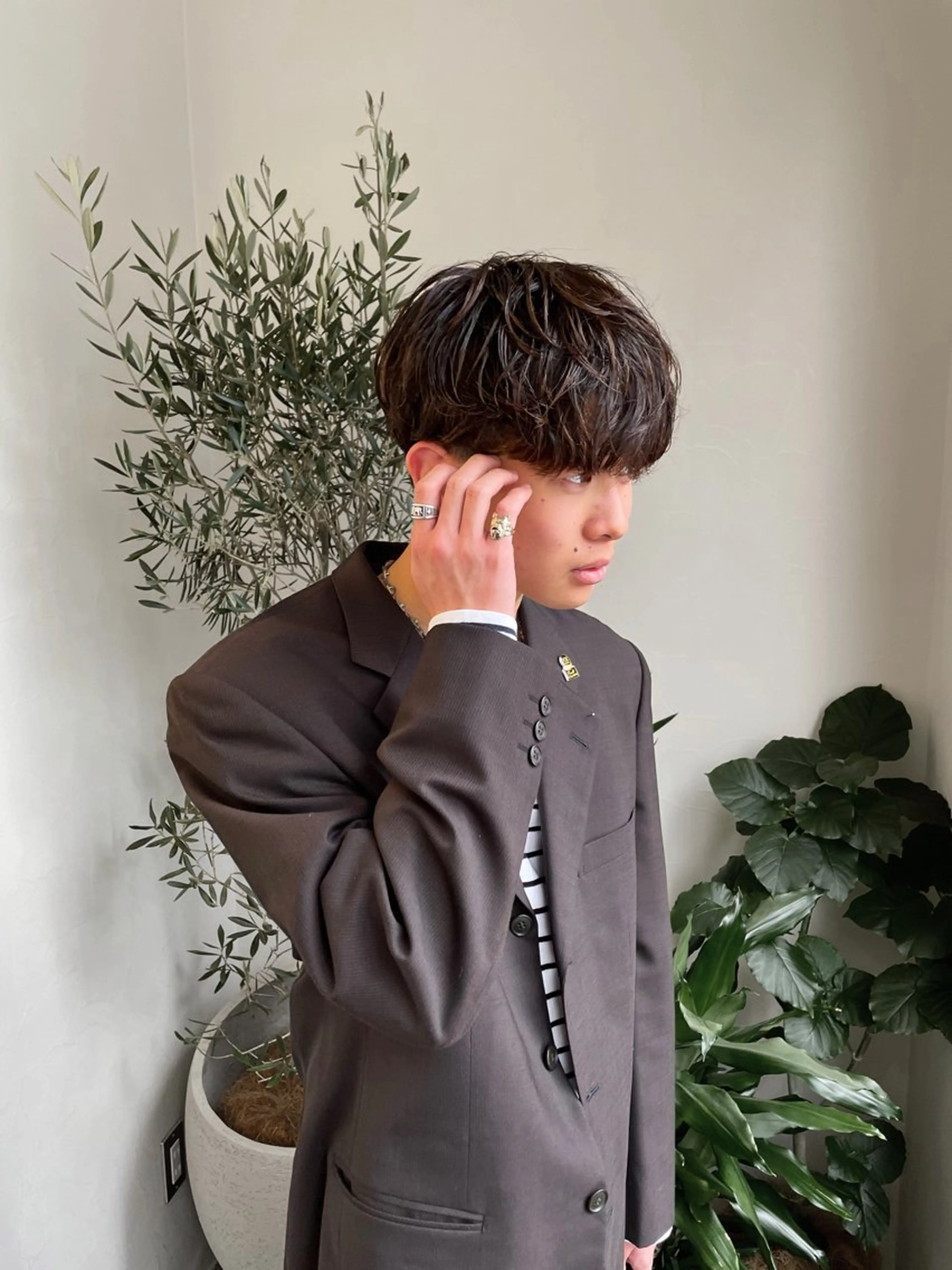 パーマ メンズ パーマ 🌱メンズ特化🌱 ニュアンス/リョウガのヘアスタイル