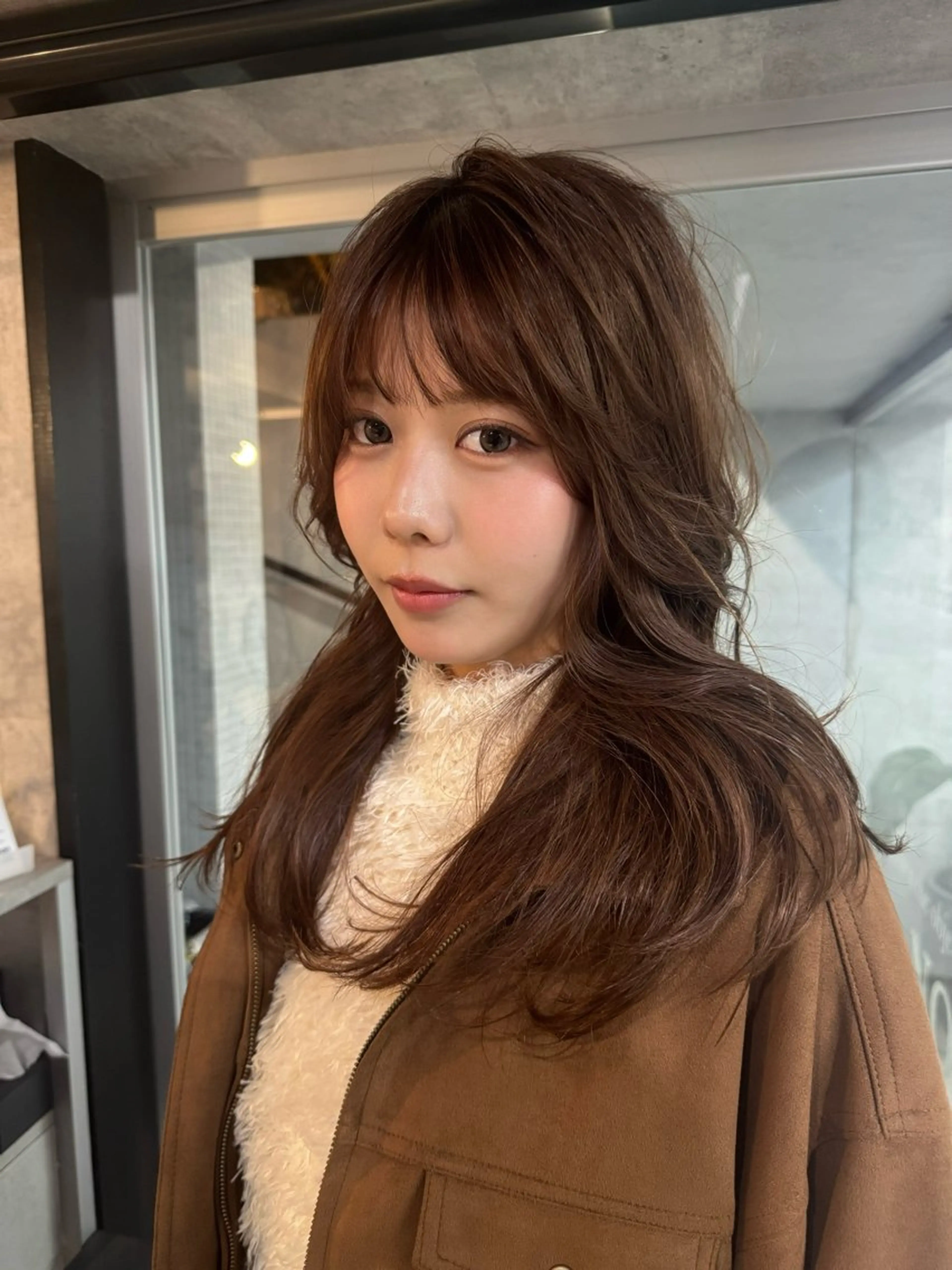 ロング あなたのお悩み改善" You"💚❤️💛のヘアスタイル