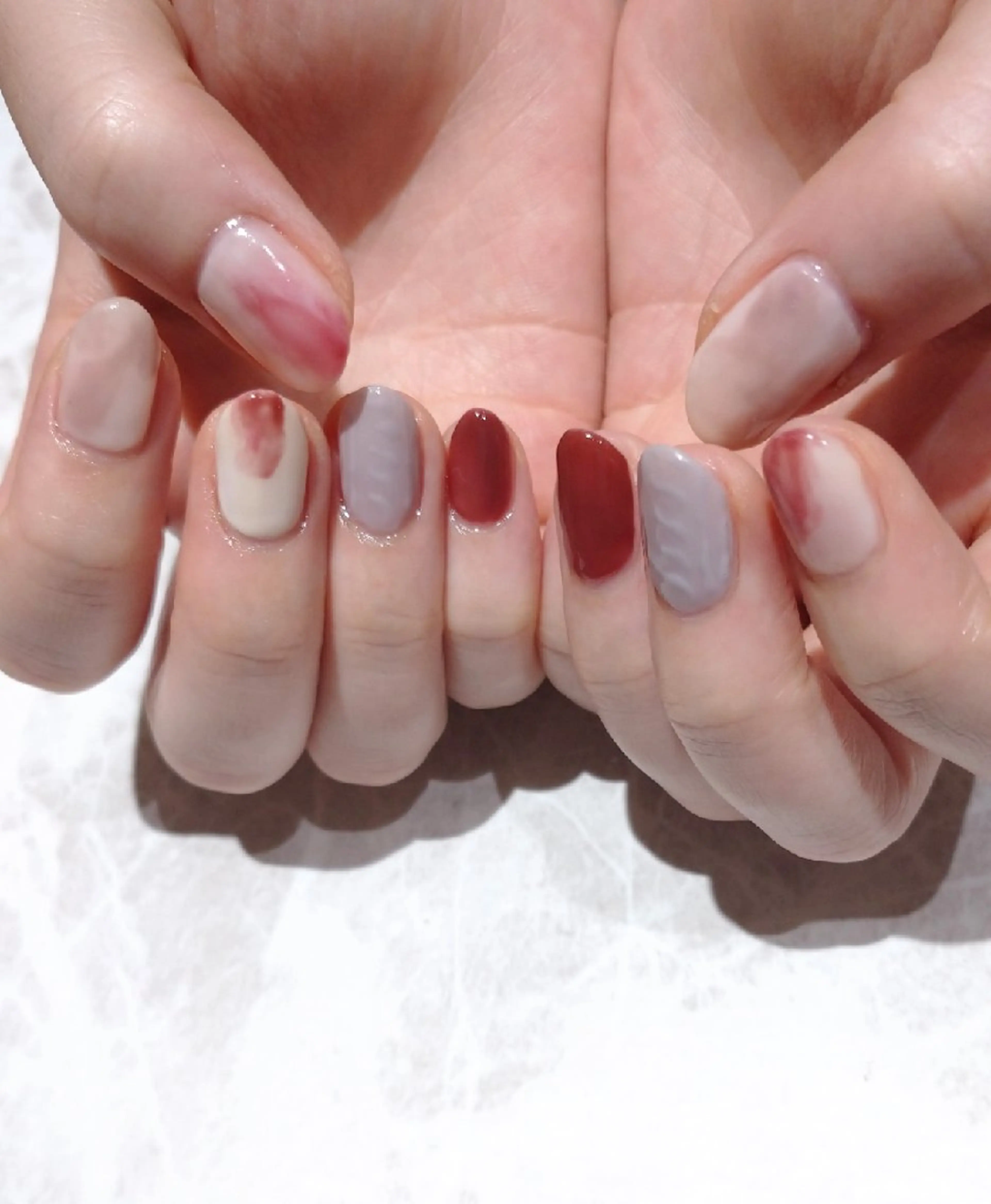 ネイル ハンドネイル 會田 瑠衣のネイルデザイン