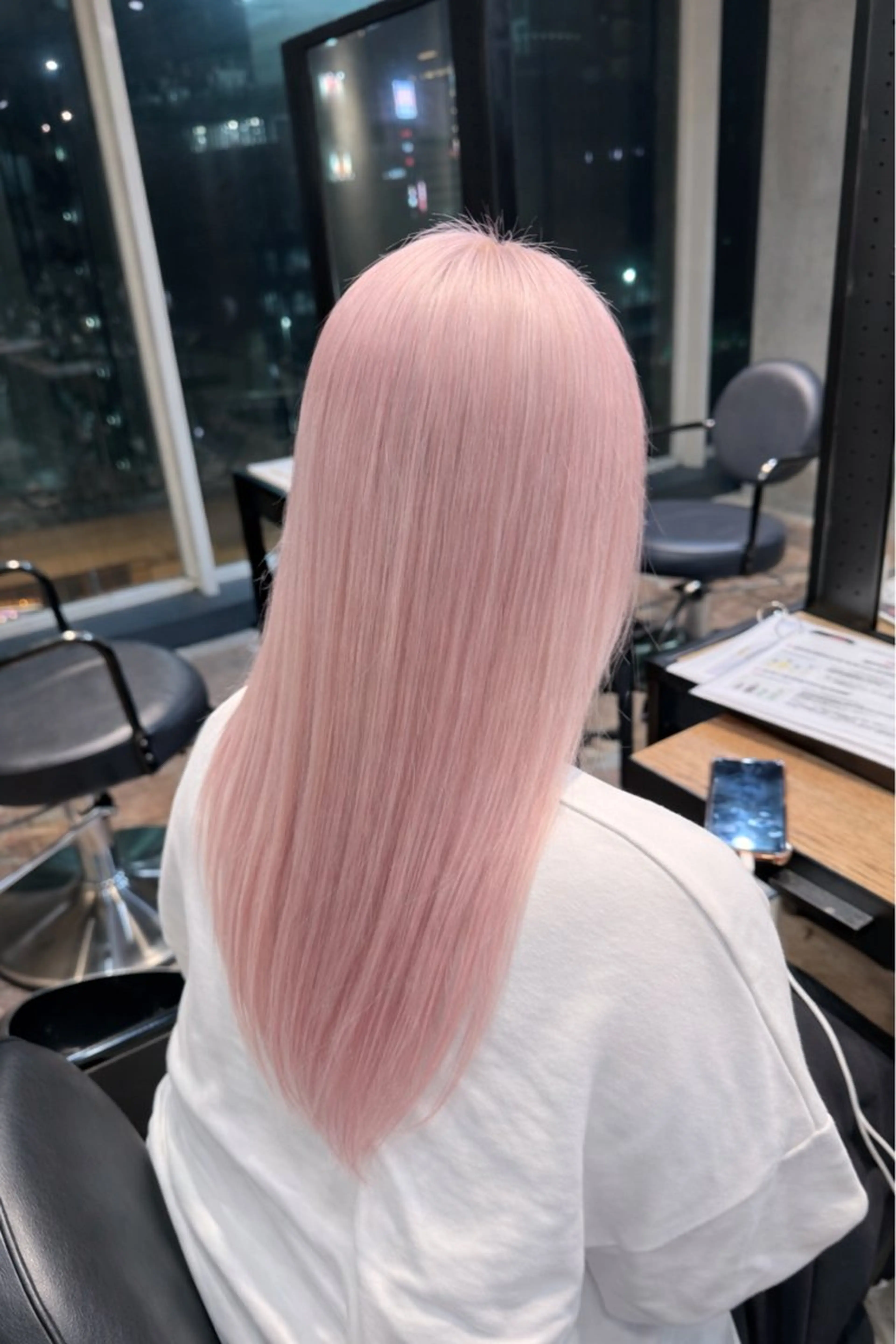 カラー ヘアカラー ブリーチ/透明感 カラー🖤🪽みさきのヘアスタイル