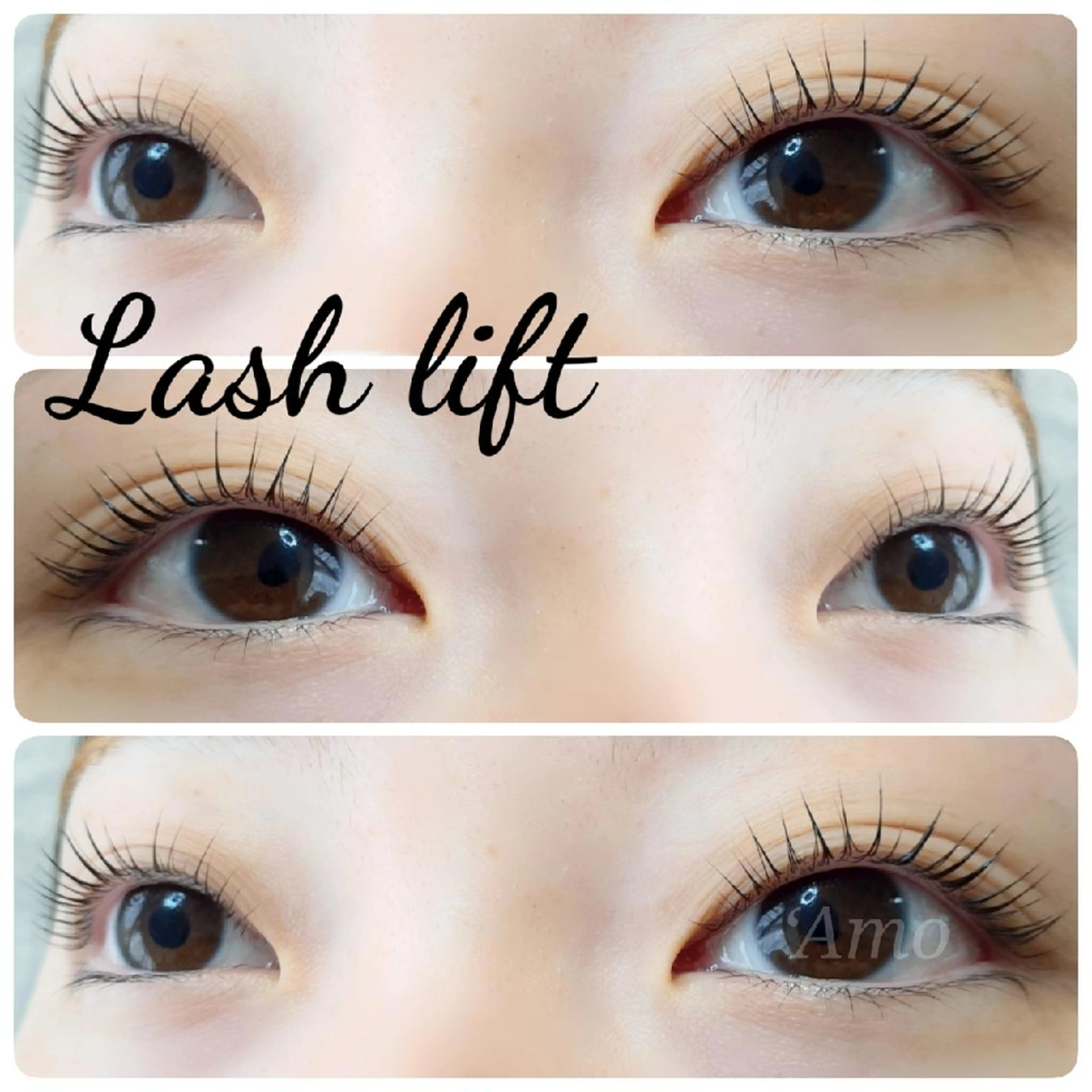 マツエク・マツパ パリジェンヌラッシュリフト ‘Amo アモのマツエク・マツパデザイン