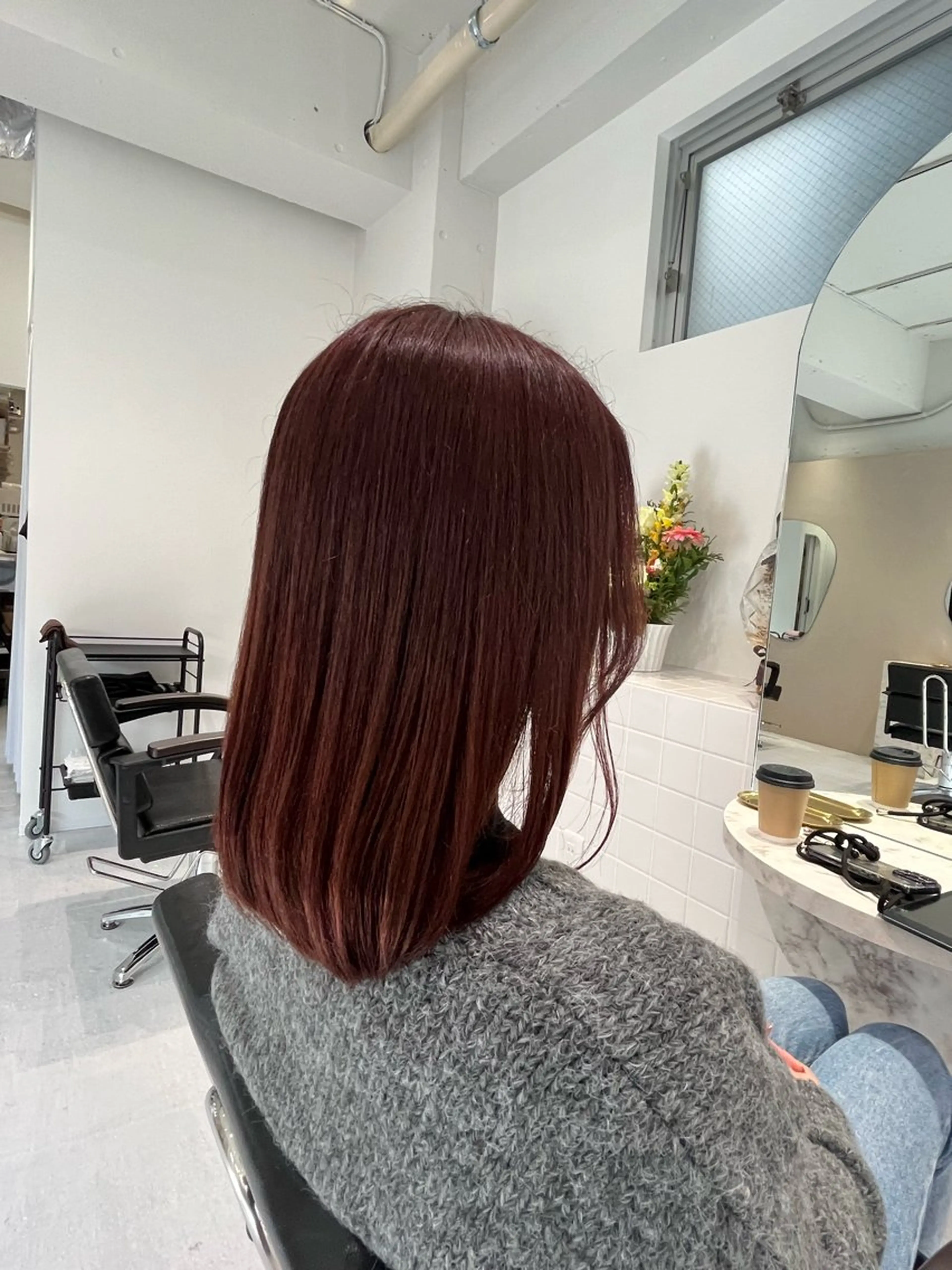 カラー loulou所属・透明感カラー 💎飯塚ゆうきのヘアスタイル