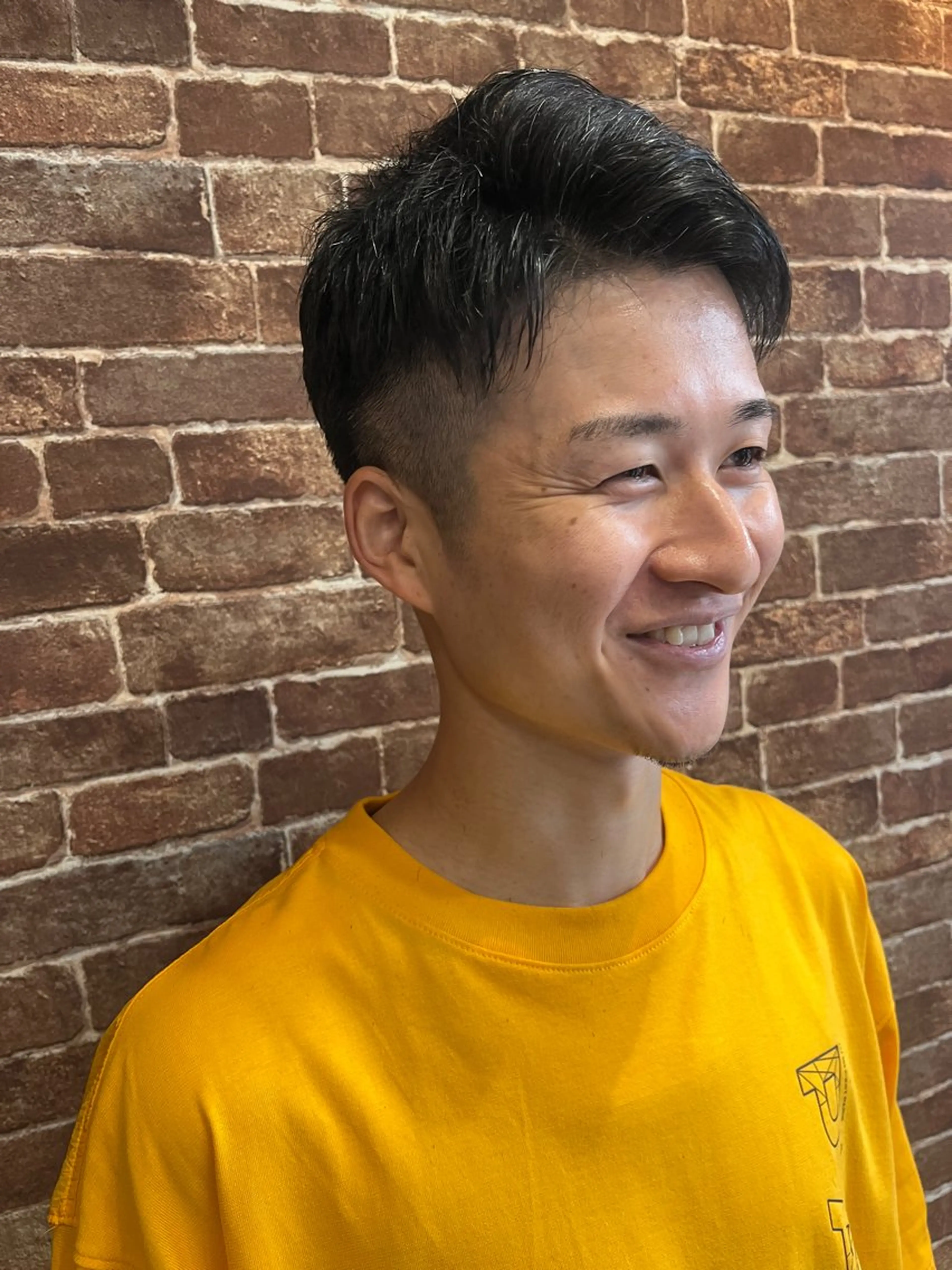 ショート カラー パーマ メンズ トリートメント times salon名駅所属・久木原 ゆりのヘアスタイル