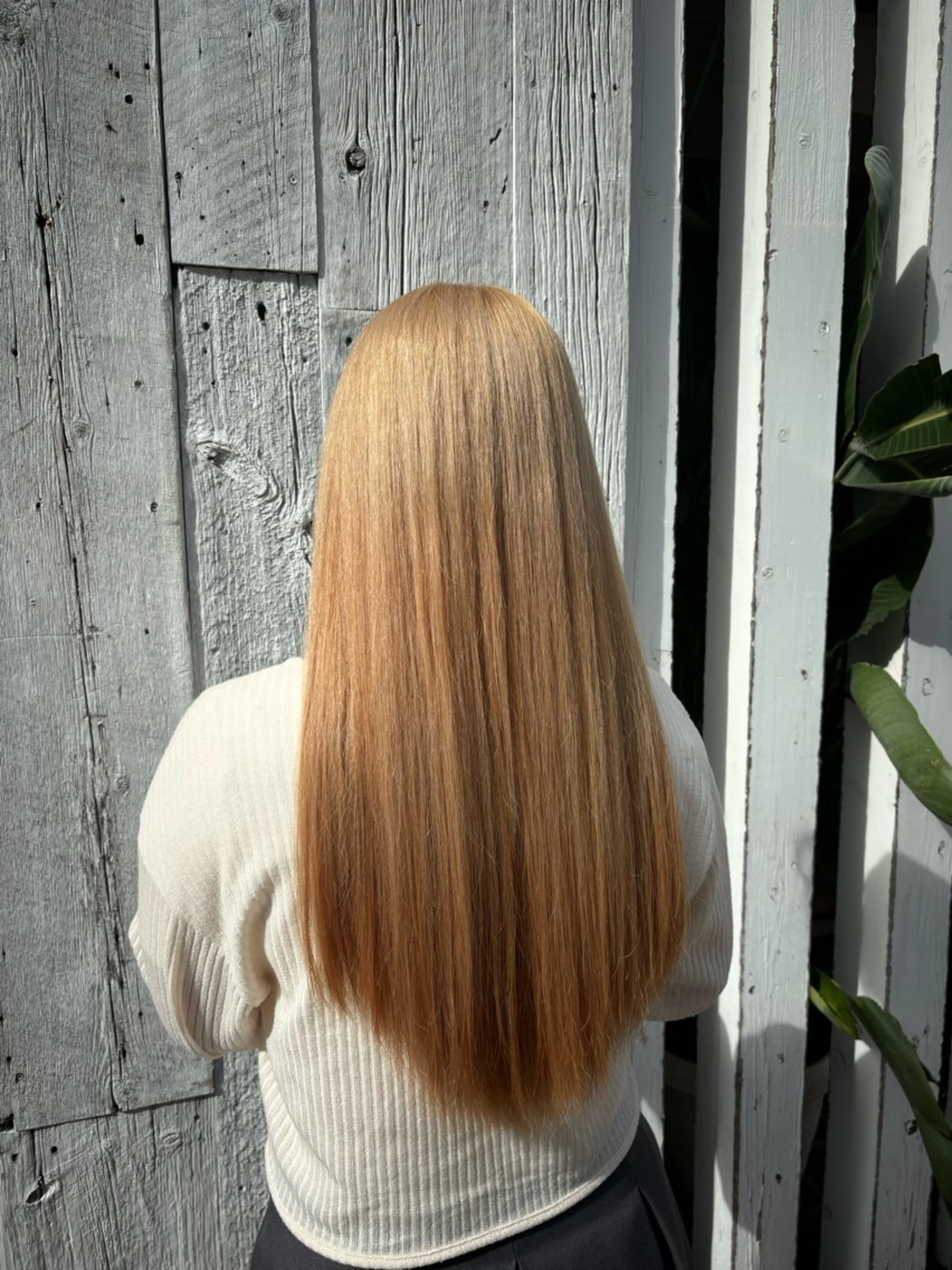 ロング カラー ブリーチ予約率90% 以上✨森山陽向のヘアスタイル