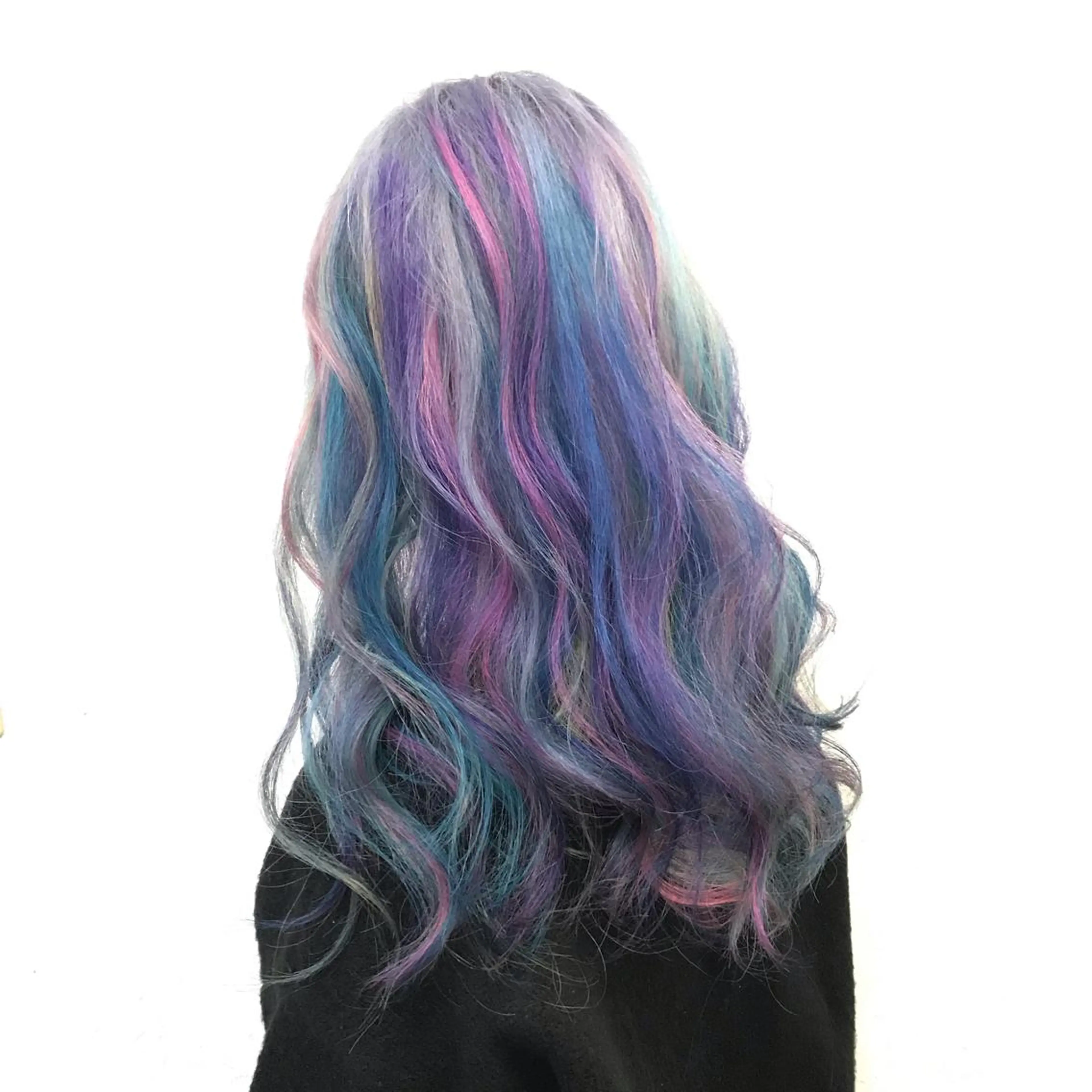 ロング カラー ユニコーンカラー cfr professional artist salon所属・佐野 智史のヘアスタイル