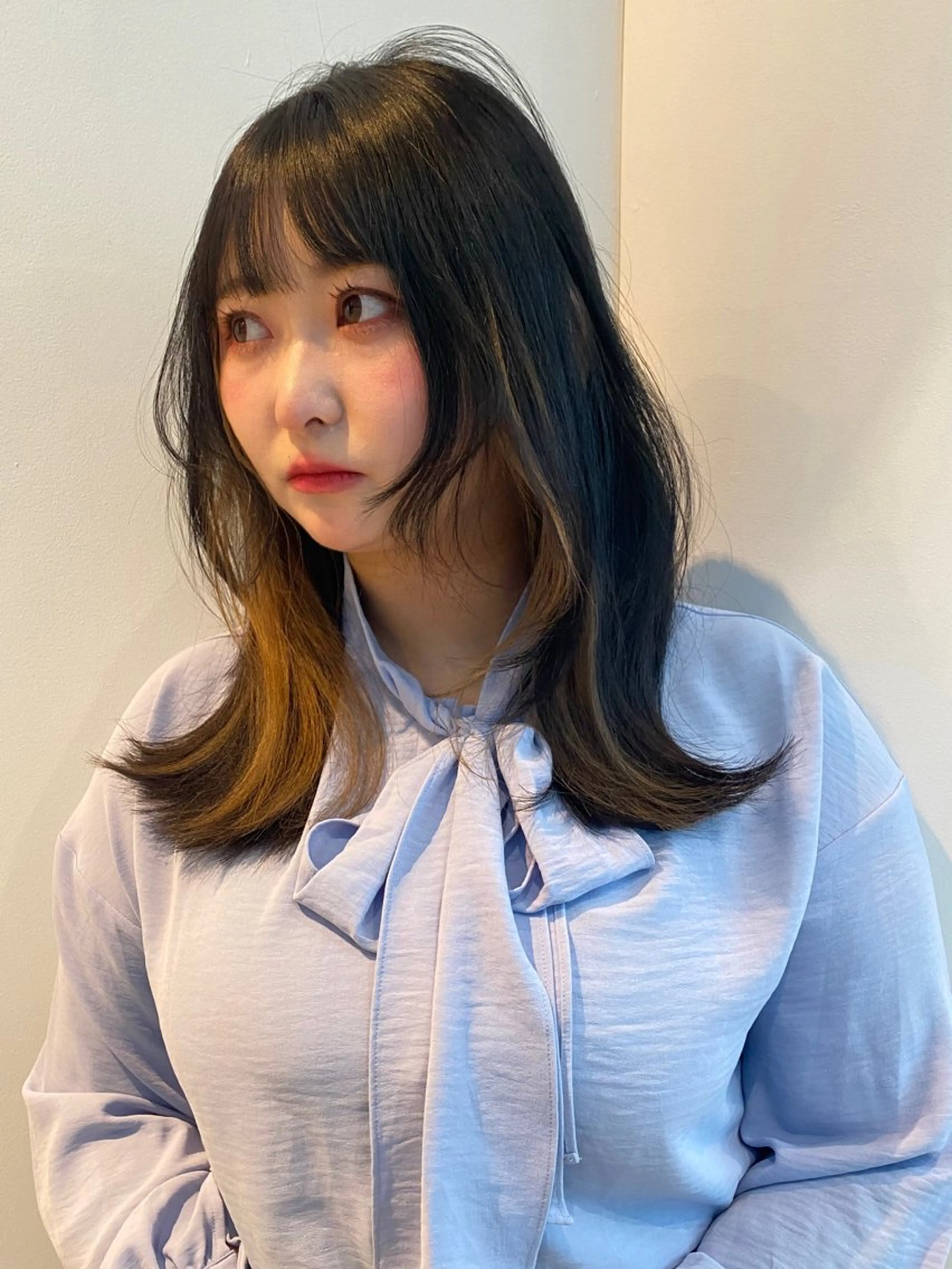 ロング カラー カット ヘアカラー トリートメント mai / linoah˚✧のヘアスタイル