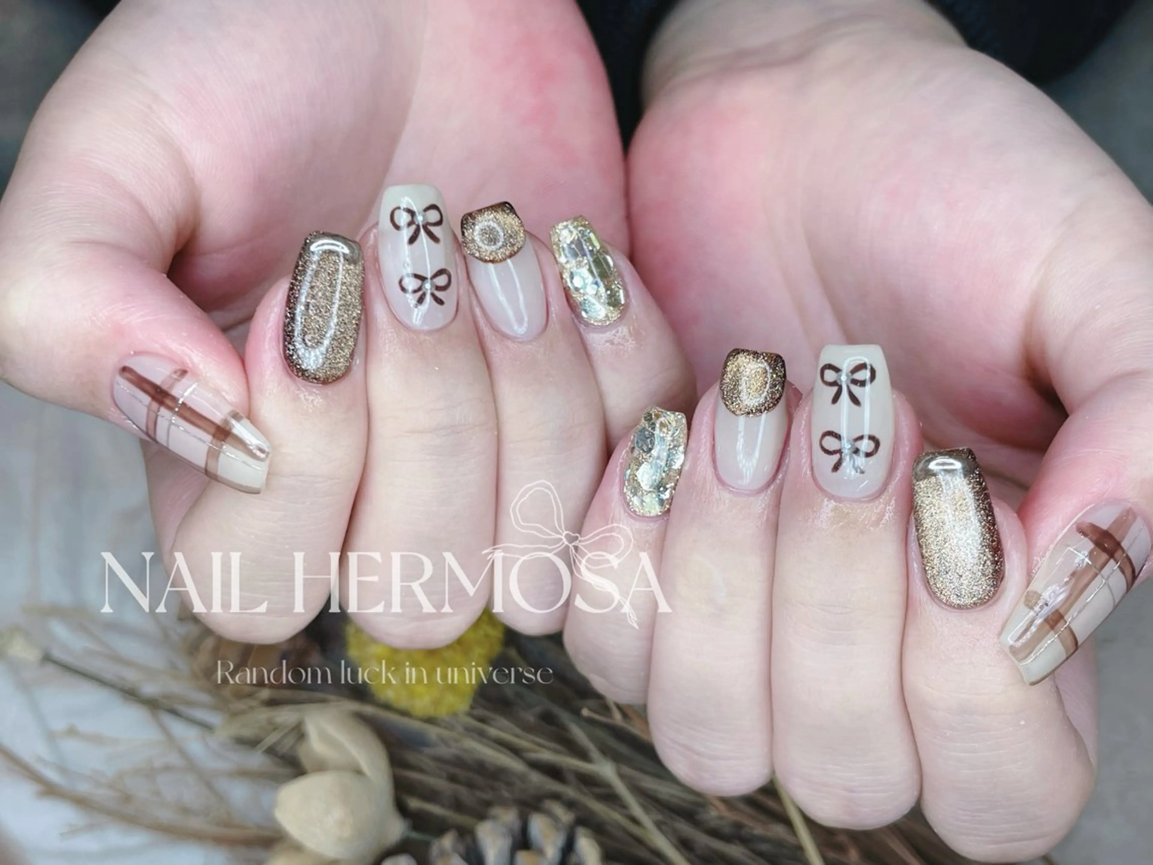 ネイル アートネイル フラッシュネイル フットネイル ジェルネイル グラデーション ハンドネイル ネイル エルモサのネイルデザイン