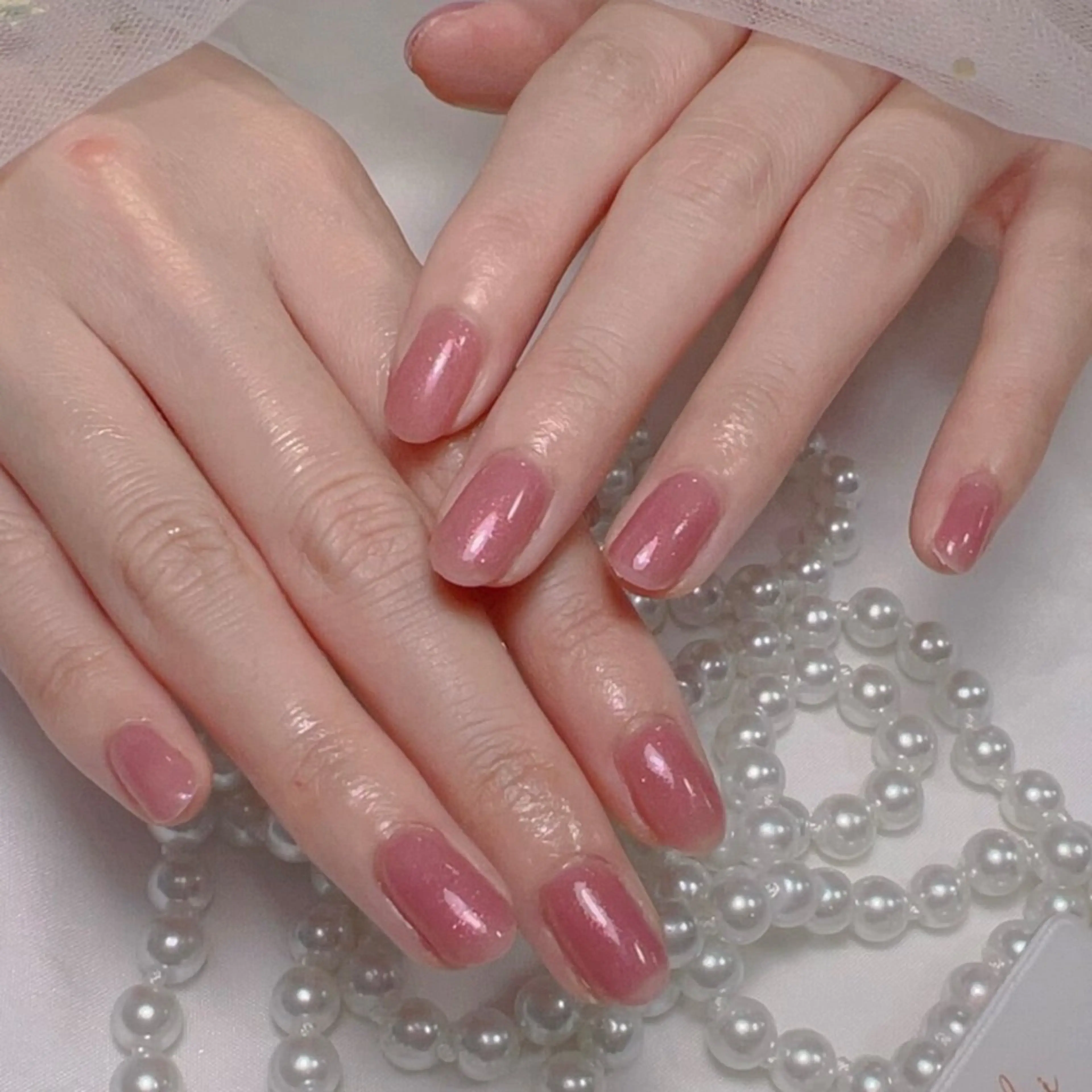 ネイル アートネイル フレンチネイル ジェルネイル グラデーション 韓国ネイル ハンドネイル 久保田 マリコのネイルデザイン