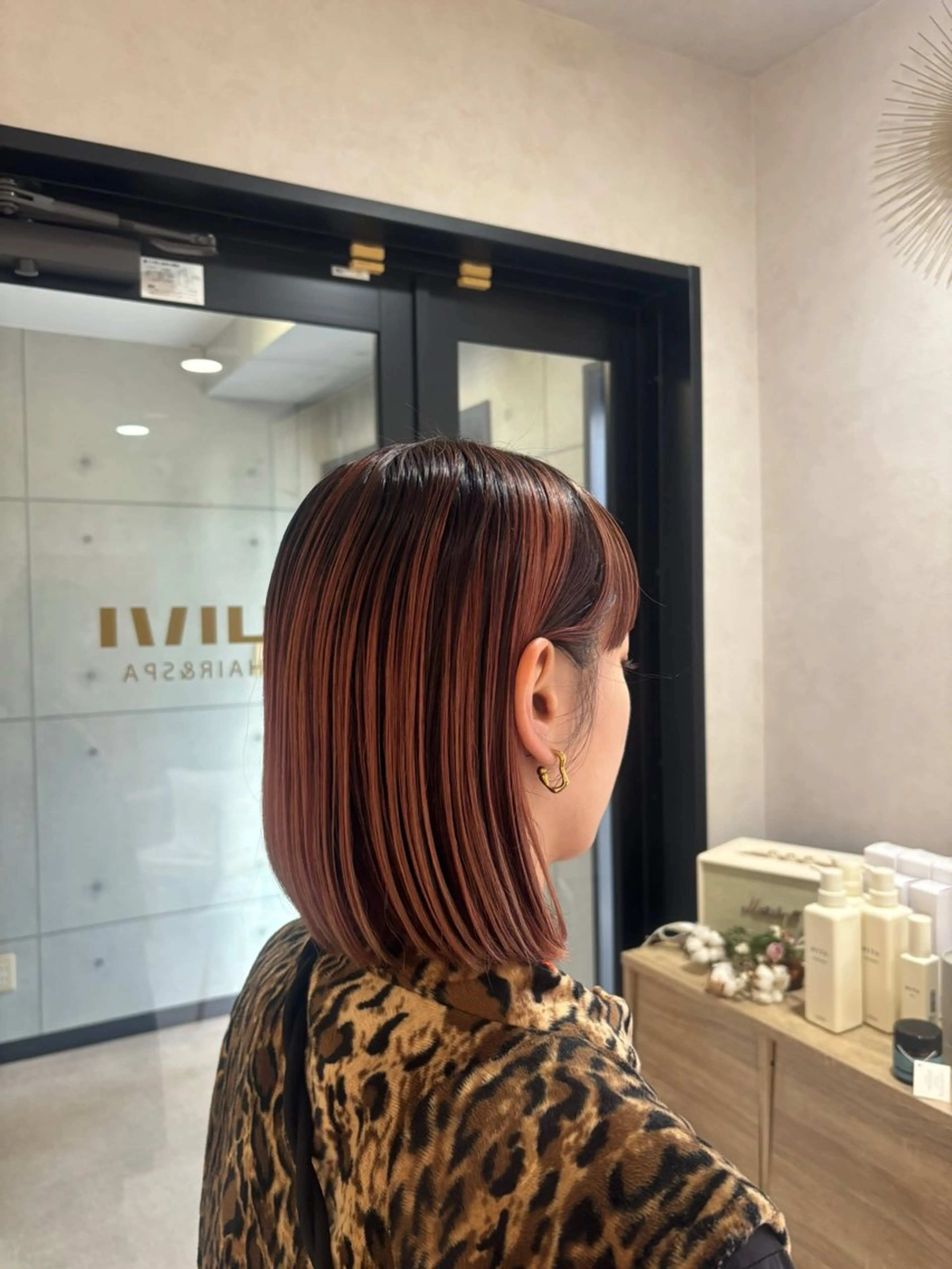 ミディアム Hivi♡ Mirei♡のヘアスタイル