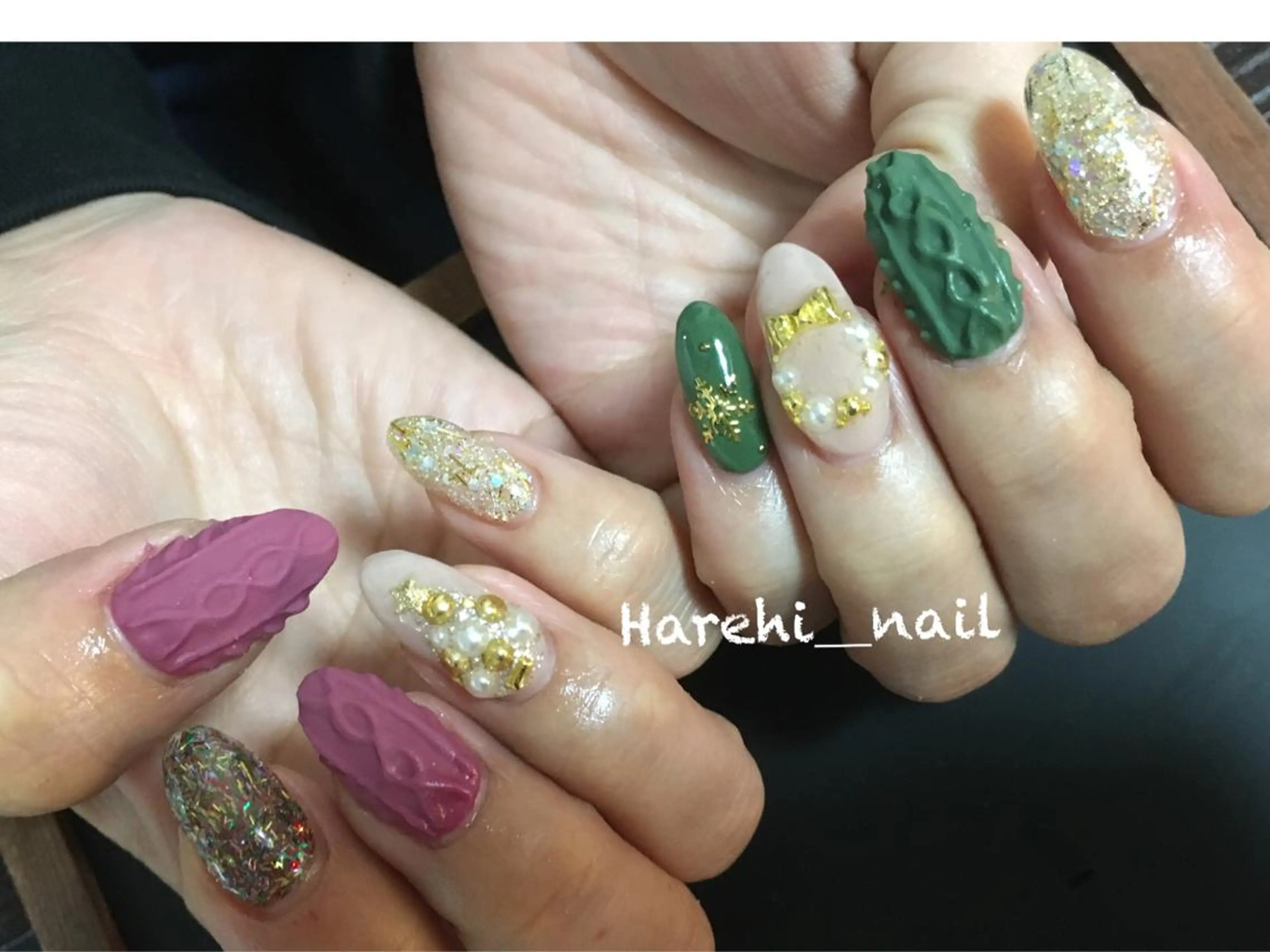 ネイル ハンドネイル Harehi_ nailのネイルデザイン