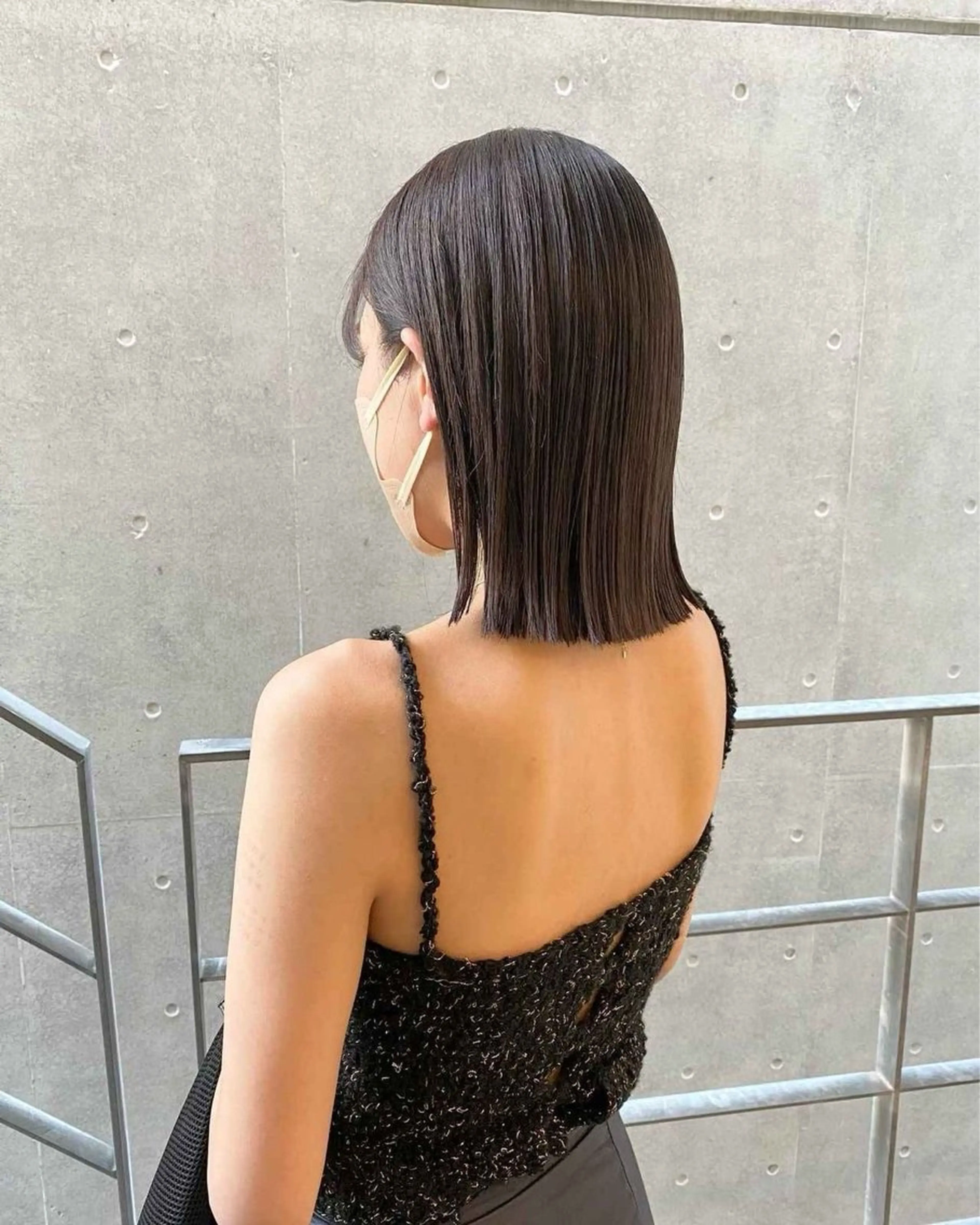 ミディアム カラー wixy mimi所属・ボブ/透明感カラー 🌿栄🌿kouneのヘアスタイル