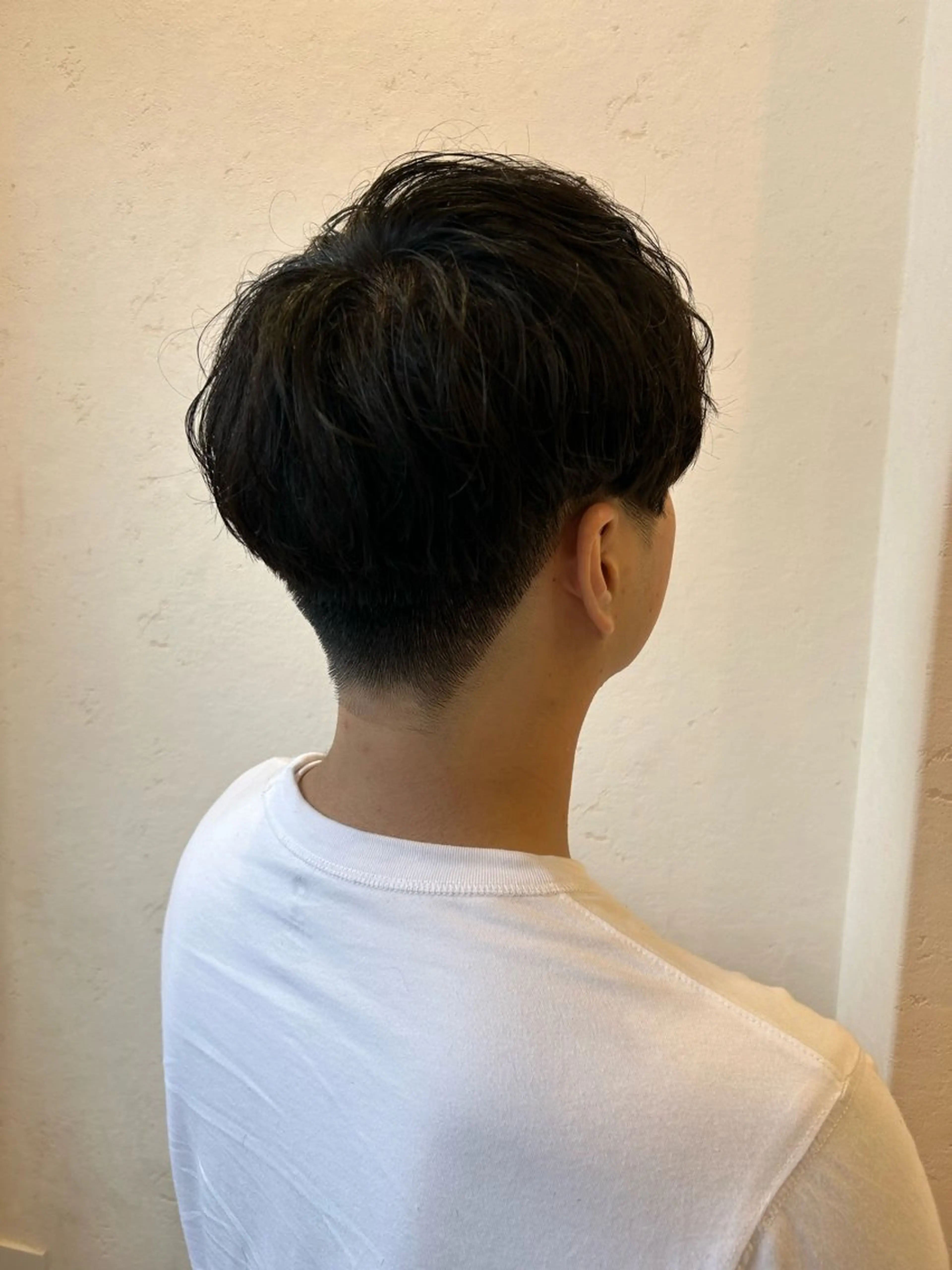 メンズ メンズパーマ yuu 練習モデル募集のヘアスタイル