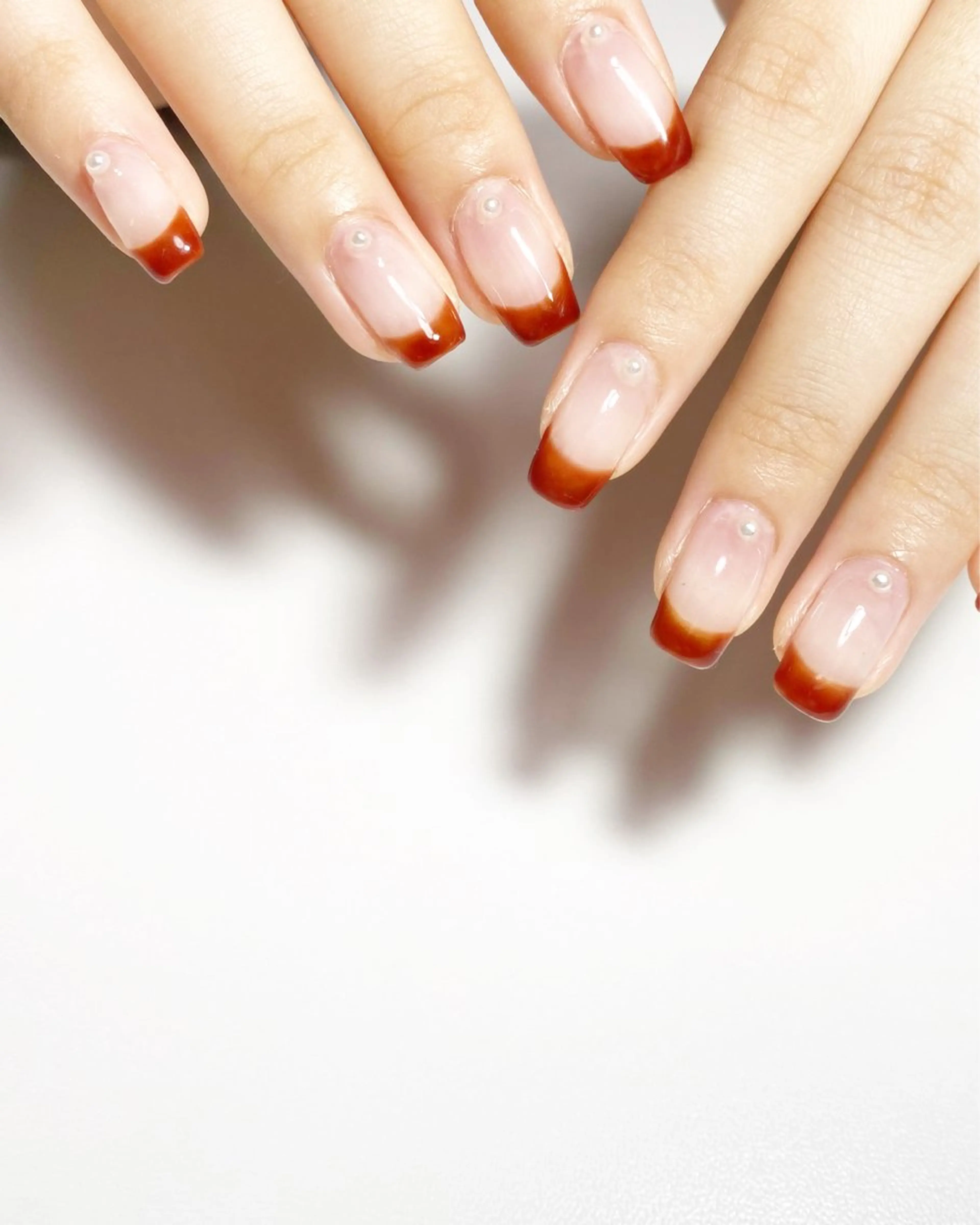（オフなし）【モデル様募集】HAND.フレンチネイル💠 研修ネイリストが担当！120分の写真