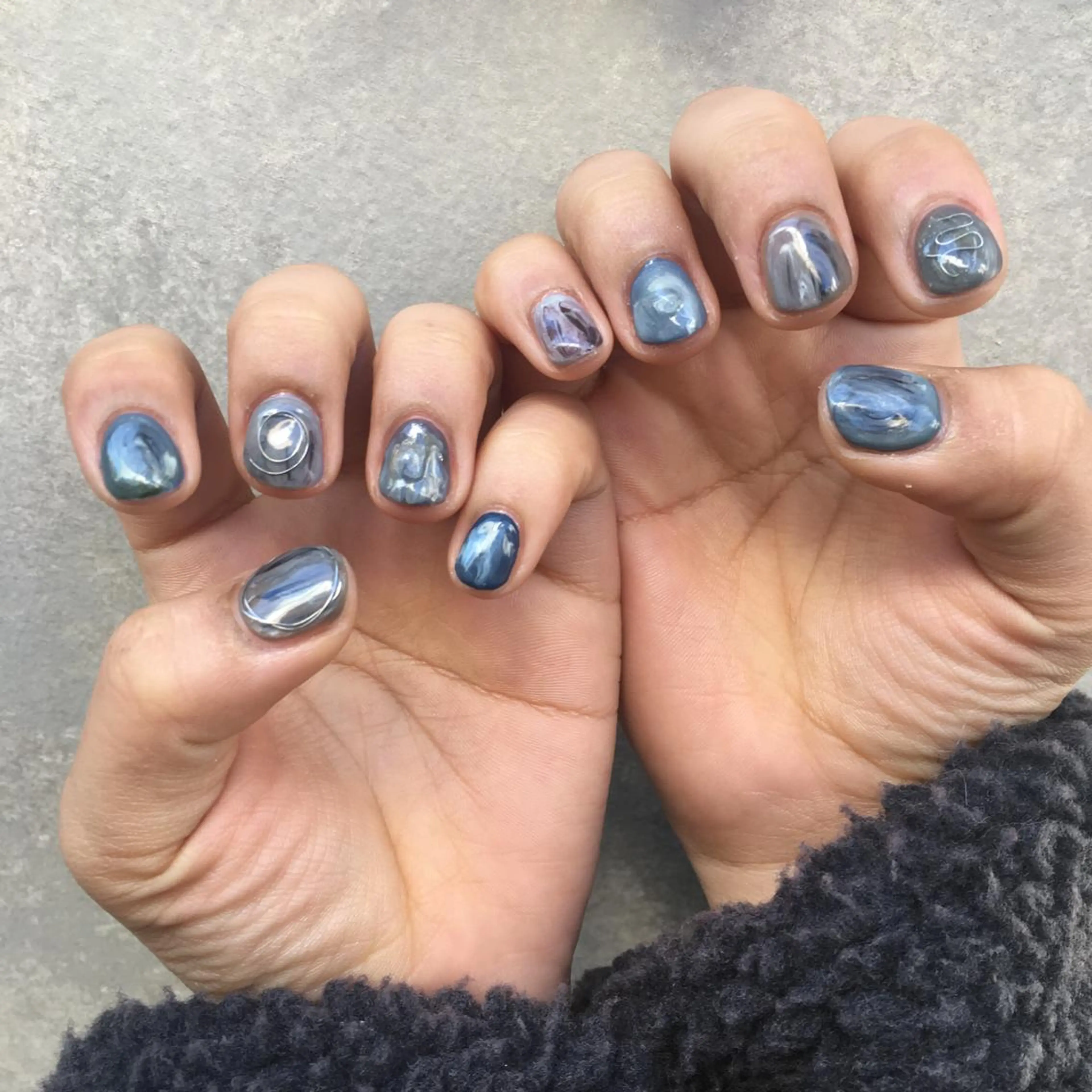 ネイル 【似合わせ提案】鈴木 舞のネイルデザイン