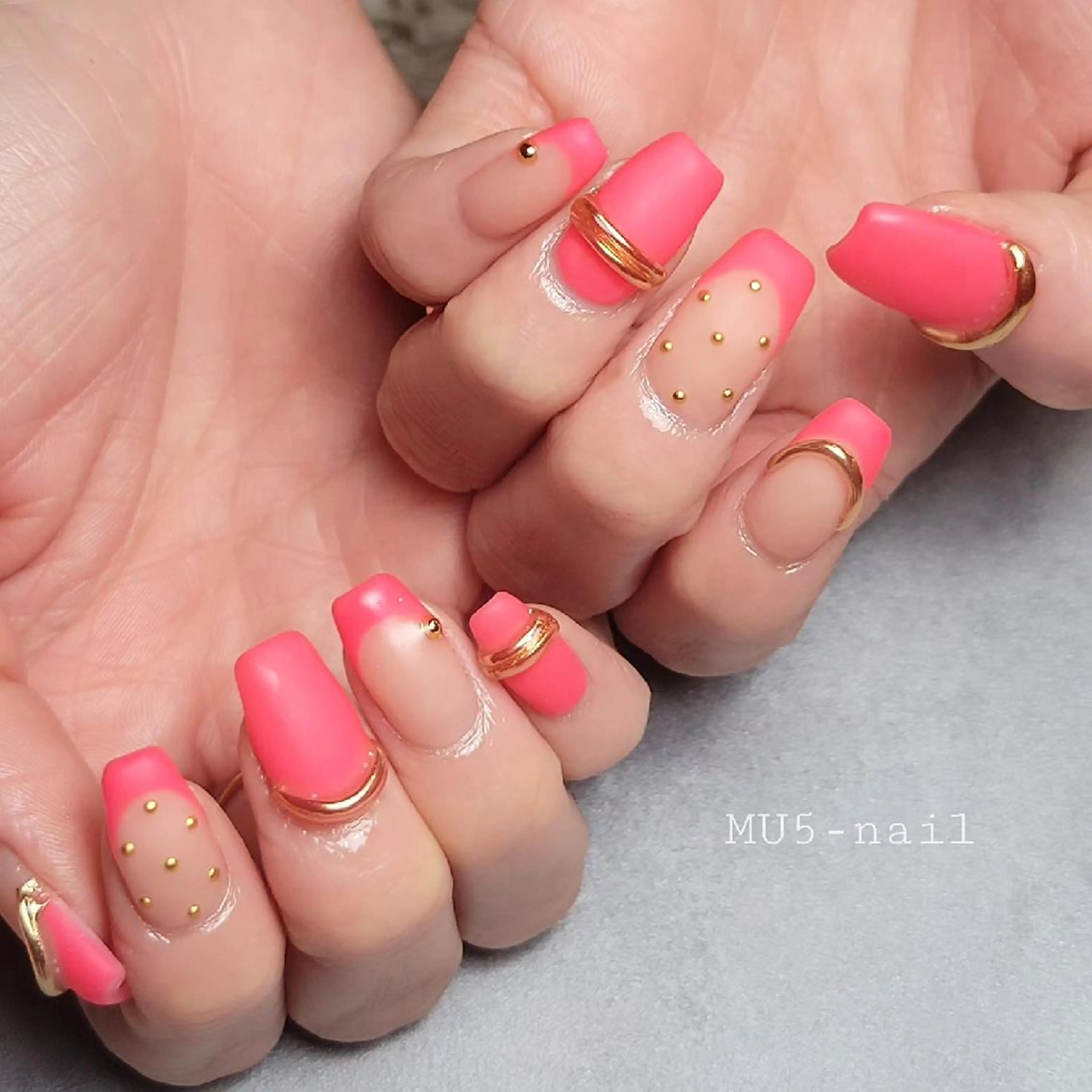 ネイル MU5-nail 金山ネイルサロンのネイルデザイン