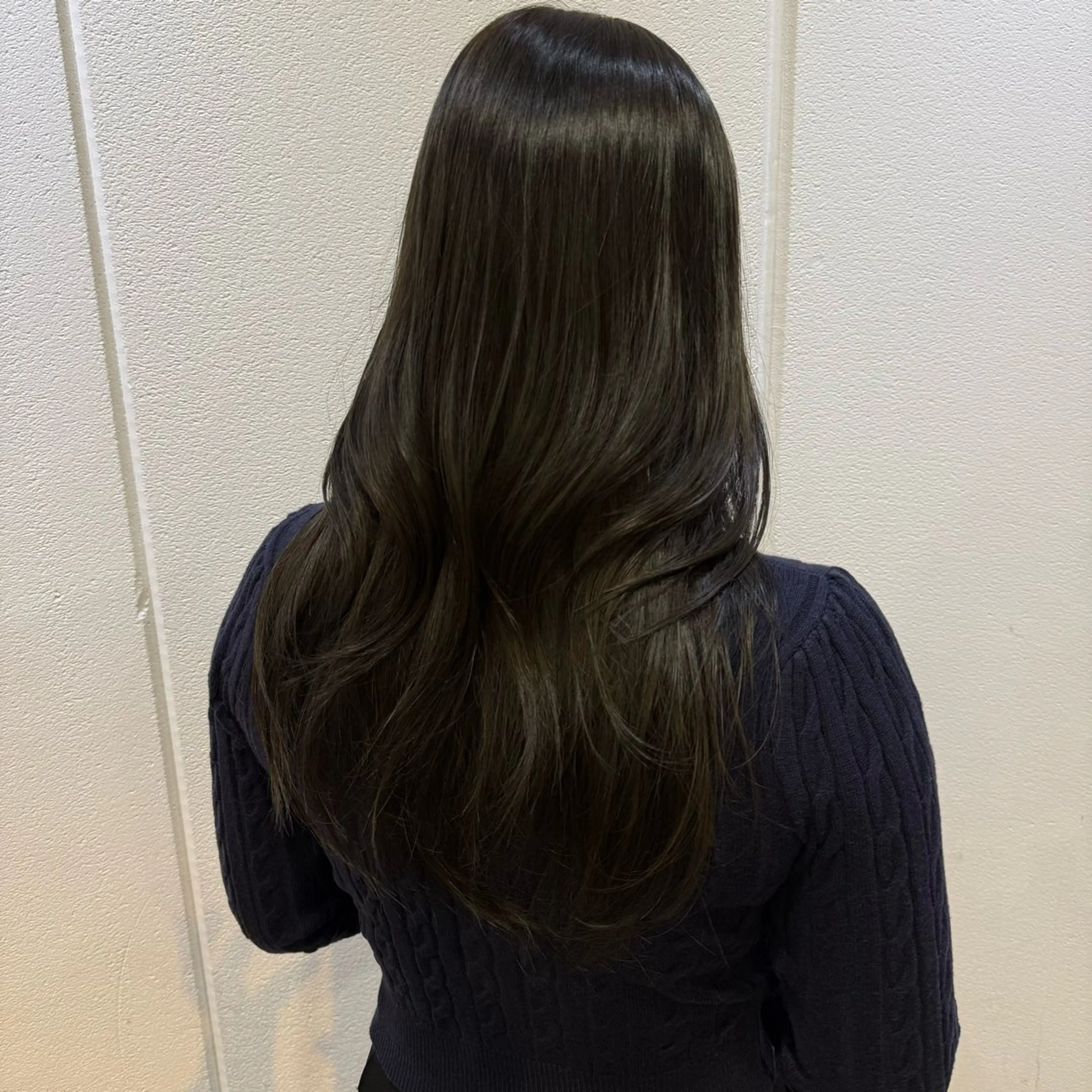 ロング カラー カット ヘアカラー トリートメント Lolonois梅田 /Okazaki:)のヘアスタイル