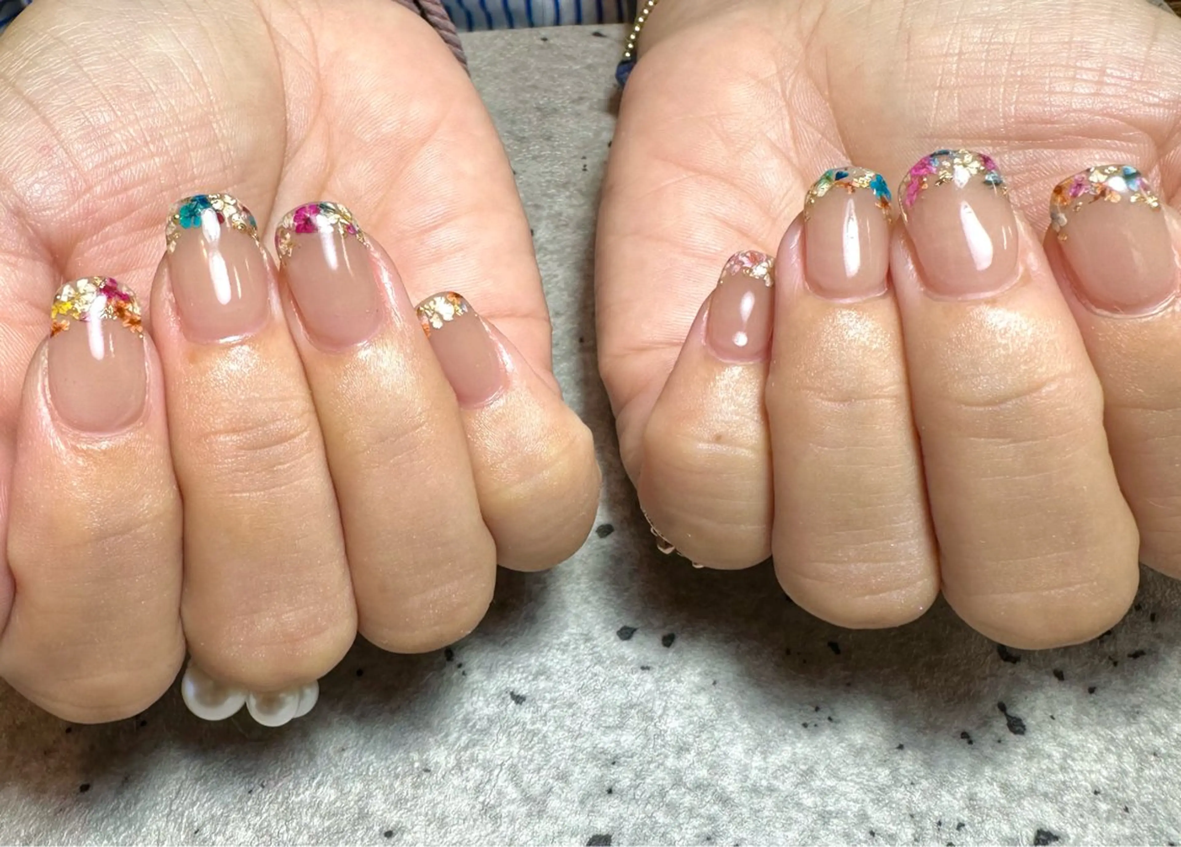 ネイル ハンドネイル フットネイル GéRanium Harukaのネイルデザイン