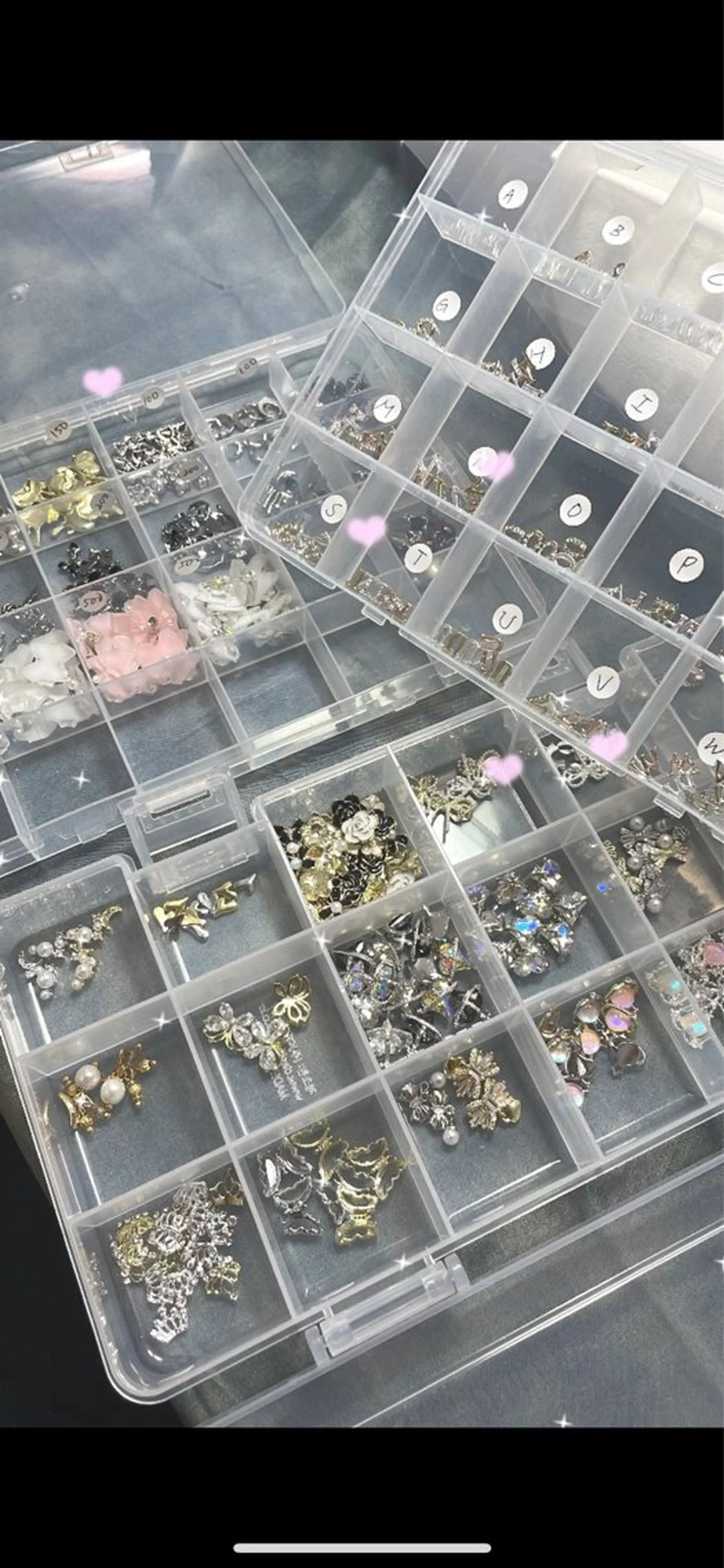 ネイル キラキラネイル ハンドネイル Han Nail 【y&m】のネイルデザイン