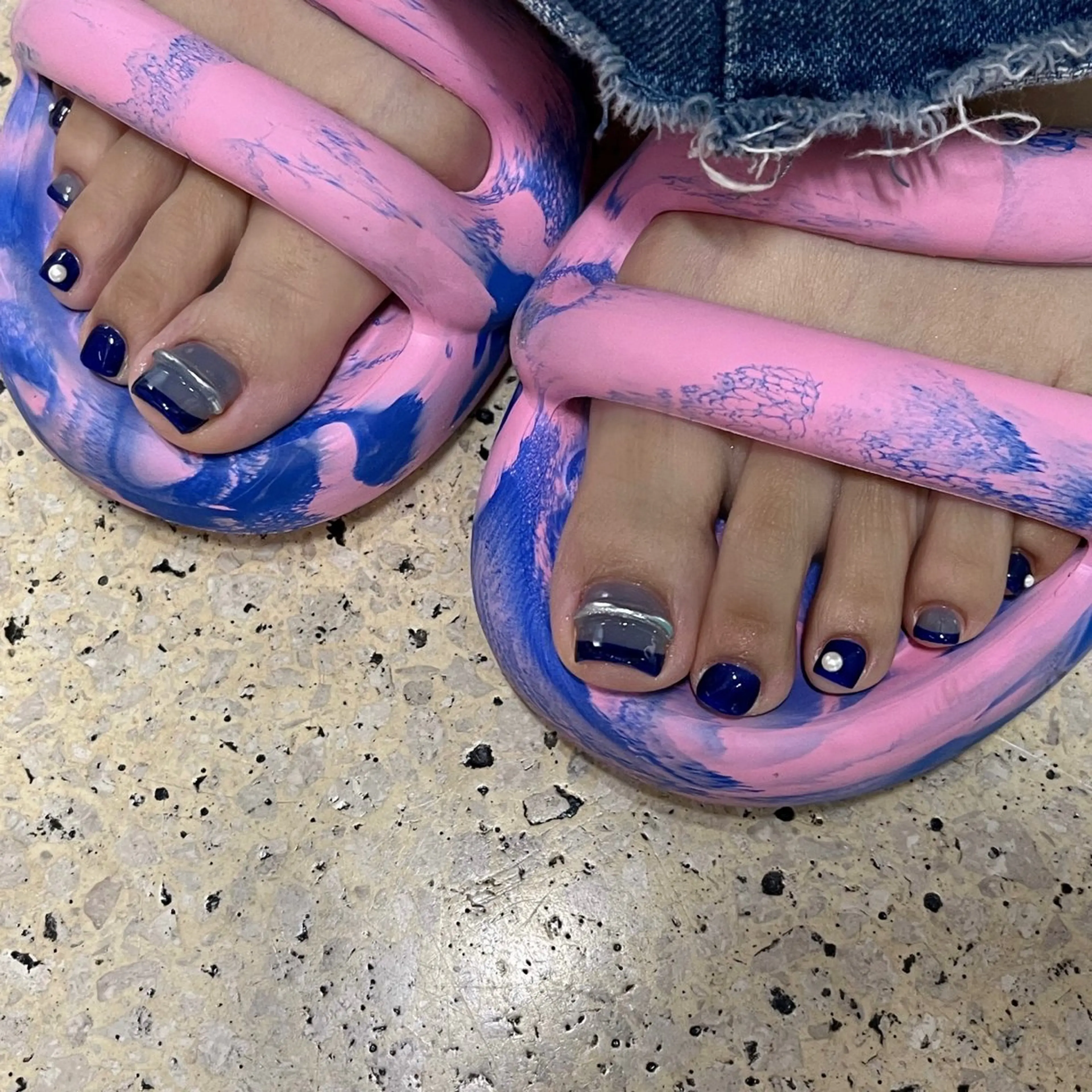 ネイル フットネイル Lia所属・eri chan nailのネイルデザイン